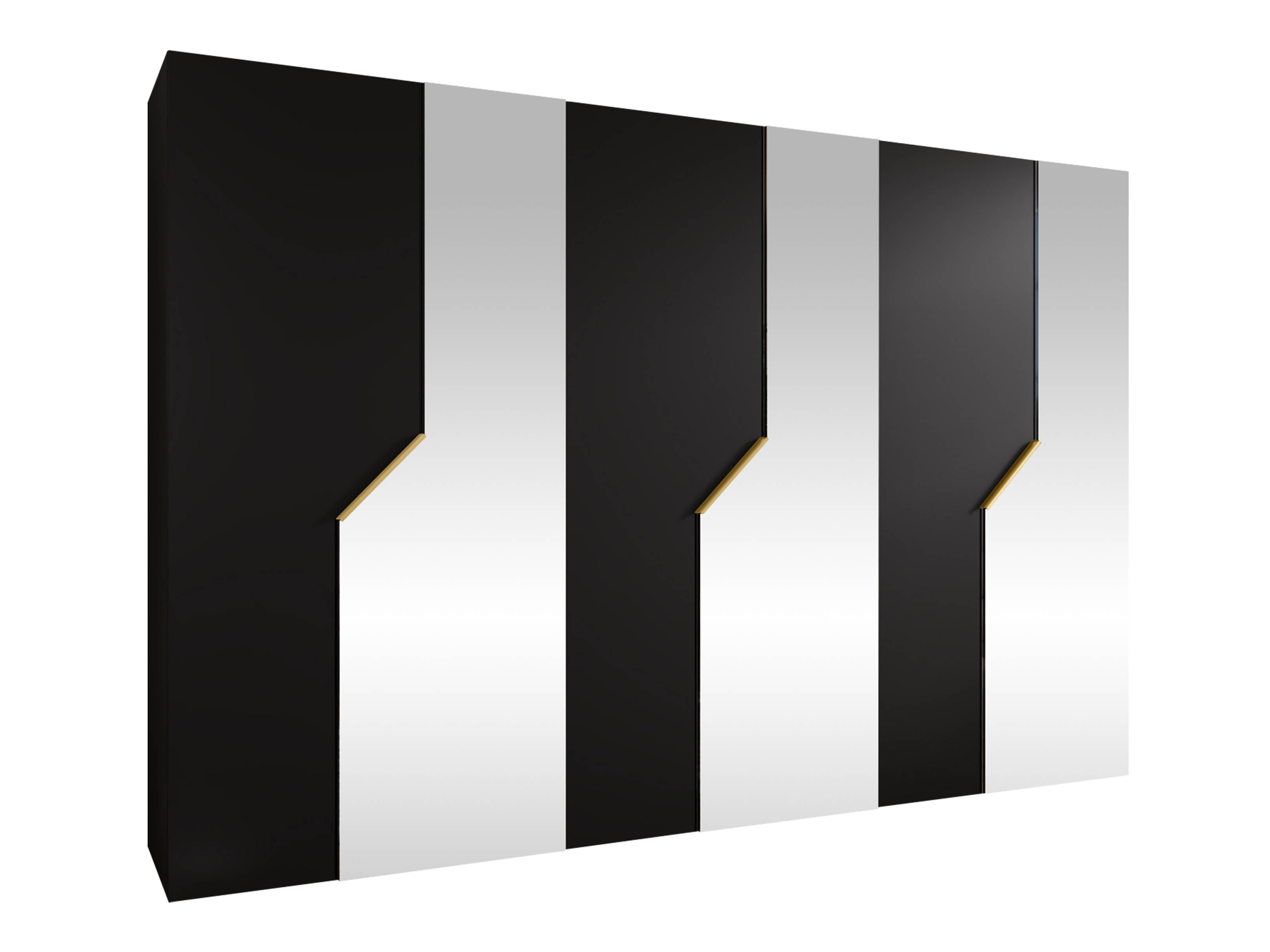 Vaatekaappi Hartford 599 (Musta)