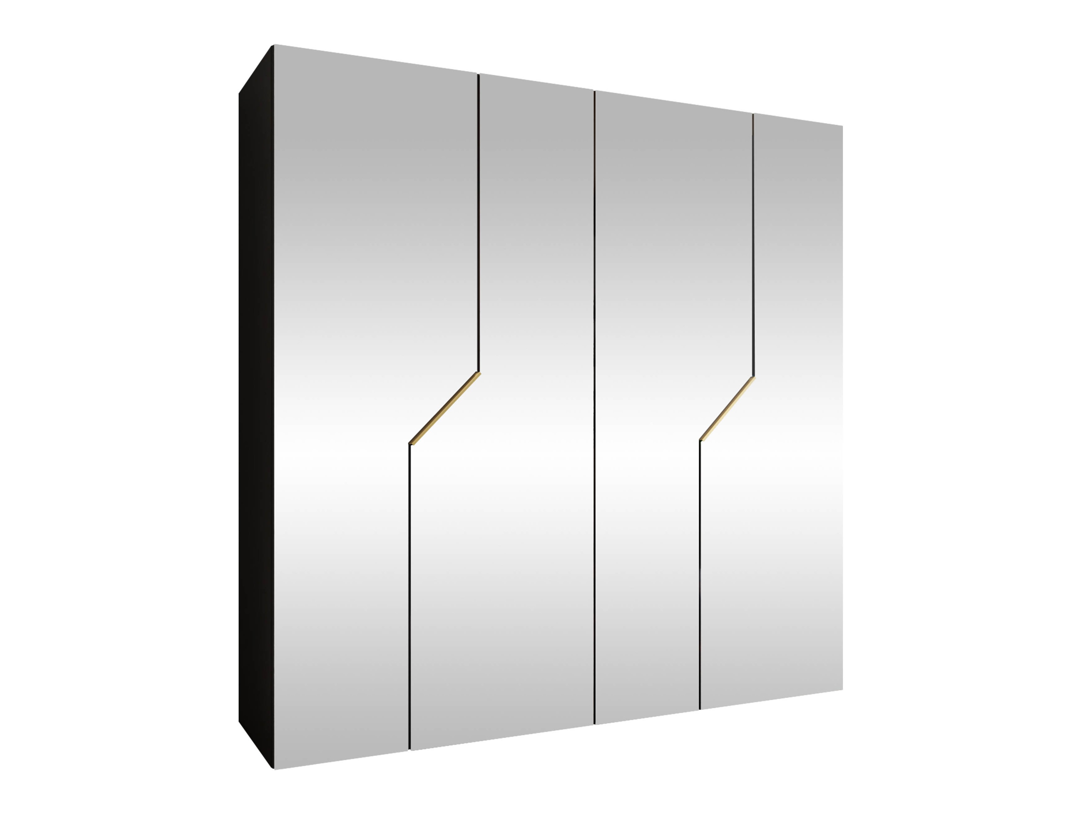 Vaatekaappi Hartford 601 (Musta)