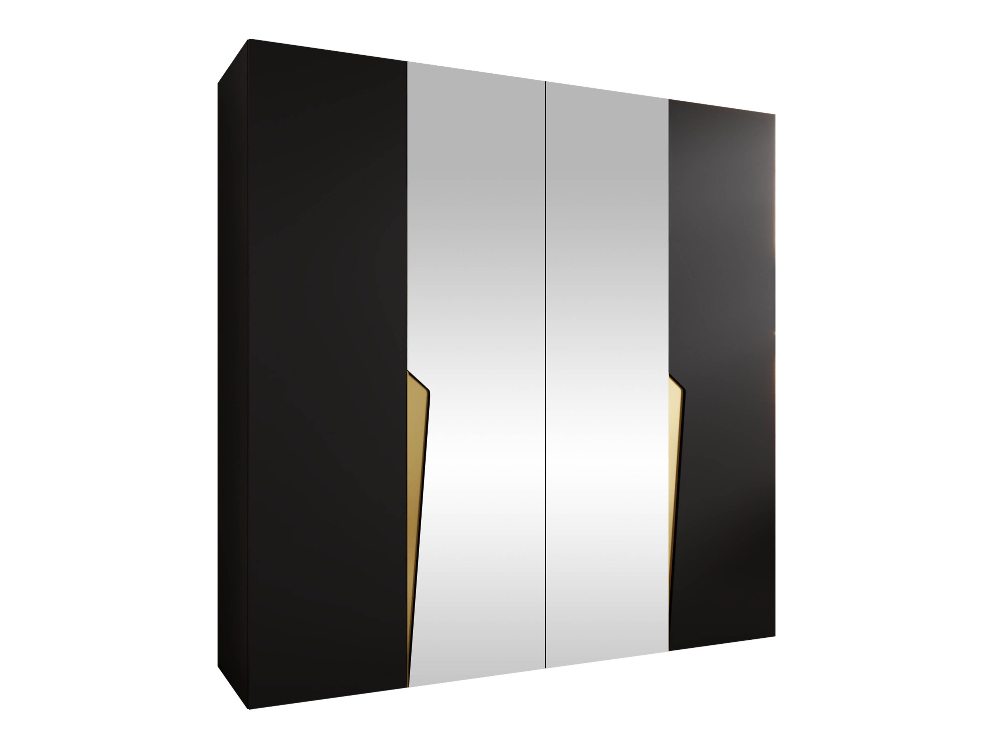 Vaatekaappi Hartford 610 (Musta)