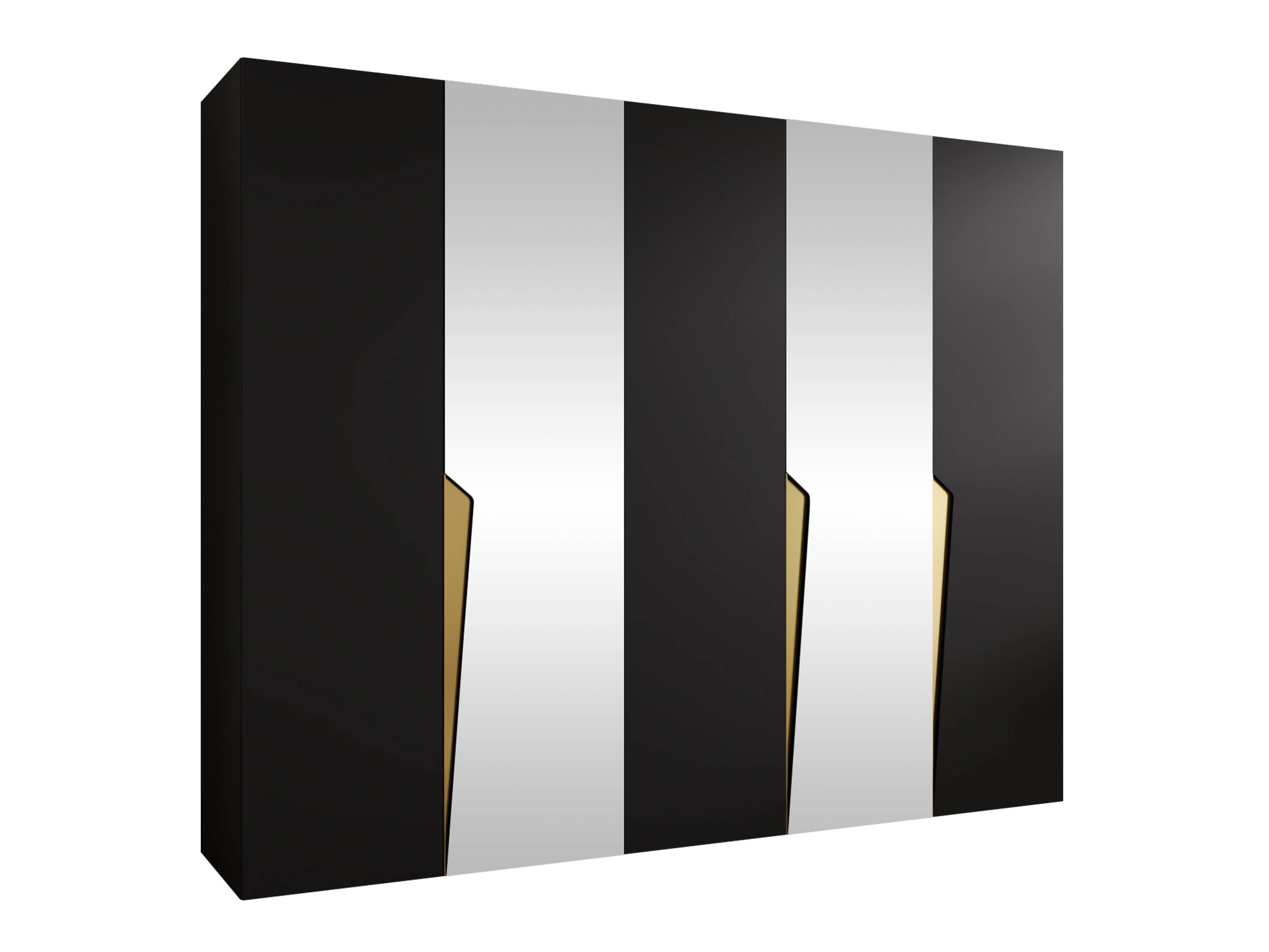 Vaatekaappi Hartford 611 (Musta)