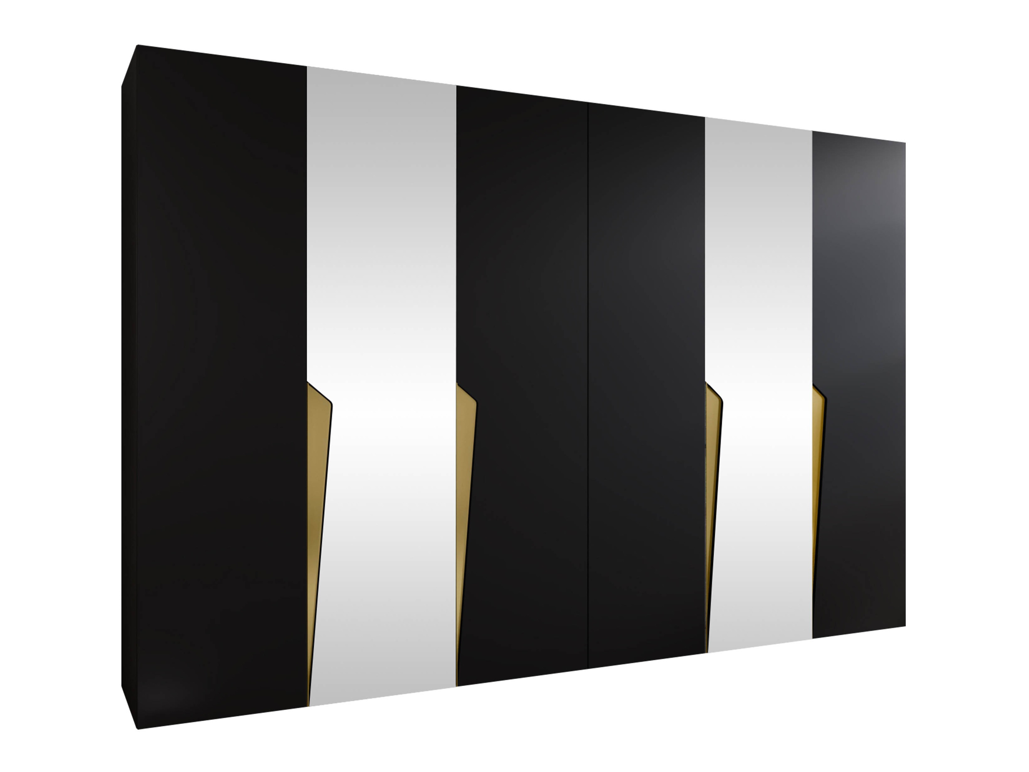 Vaatekaappi Hartford 612 (Musta)