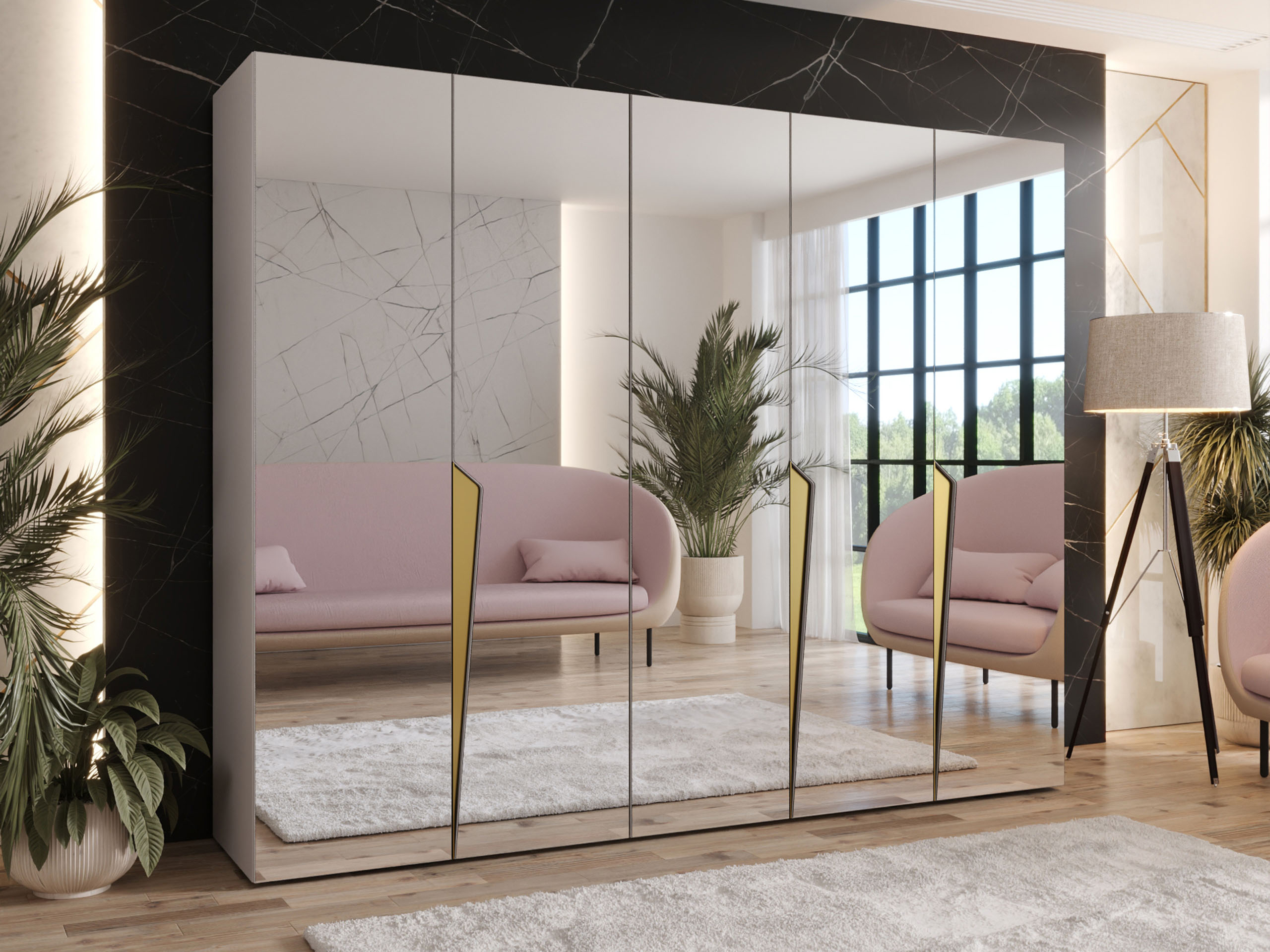 Vaatekaappi Hartford 616 (Kashmir)