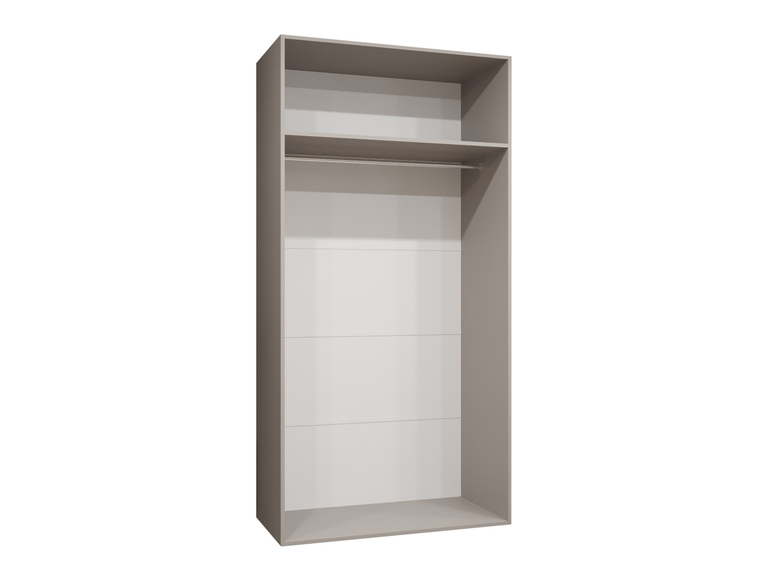 Vaatekaappi Hartford 618 (Musta)