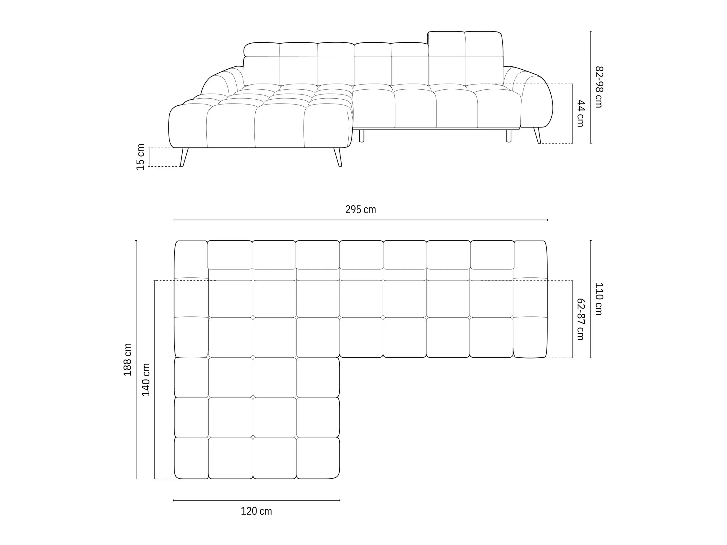 Kulmasohva Beckley 356 (Bluvel 22)