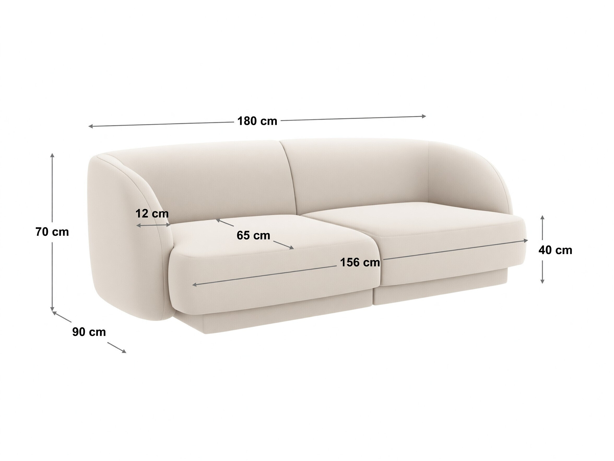 Moduulisohva Tivlomi 100 (Bluvel 22)