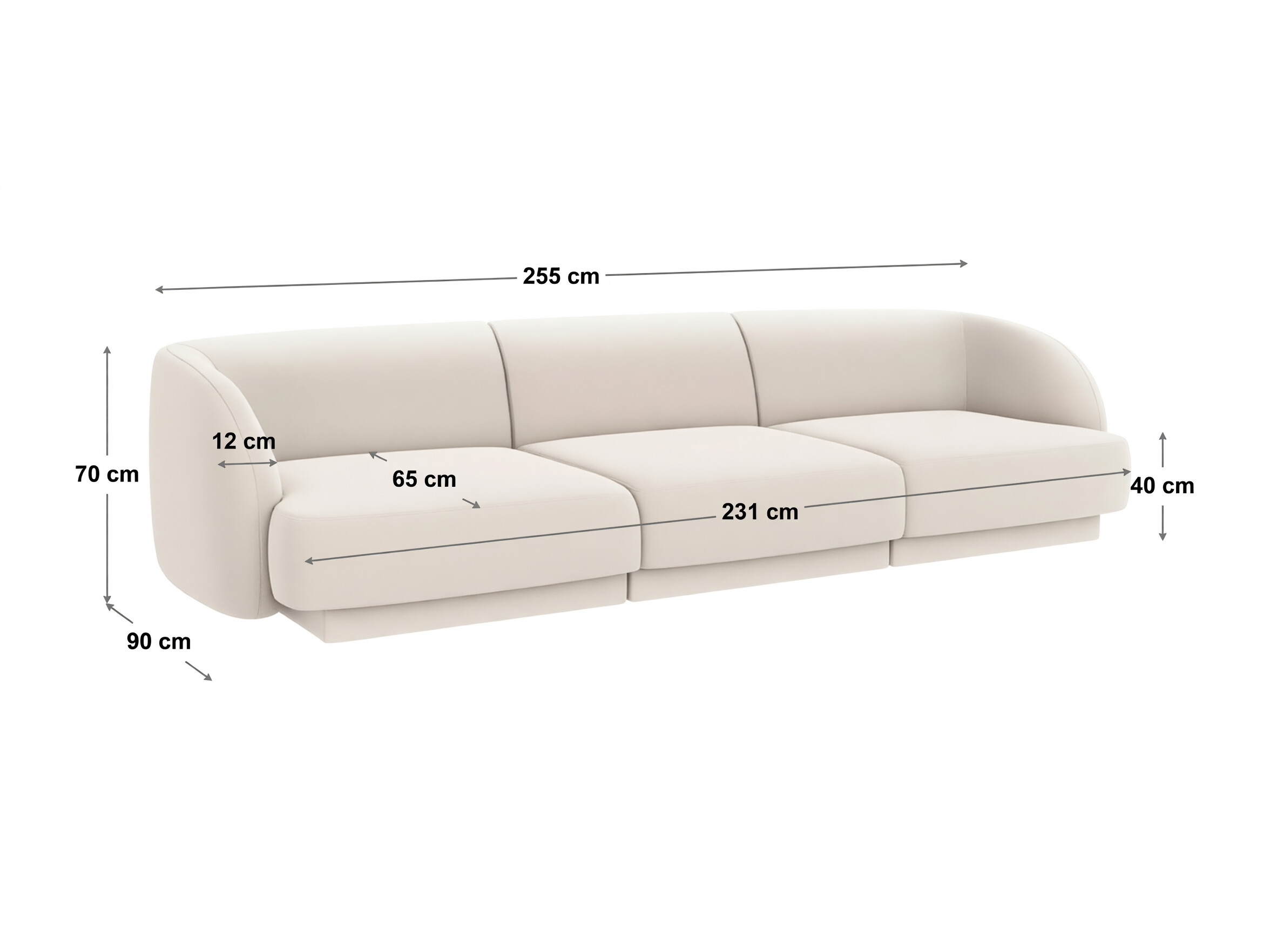 Moduulisohva Tivlomi 104 (Bluvel 22)