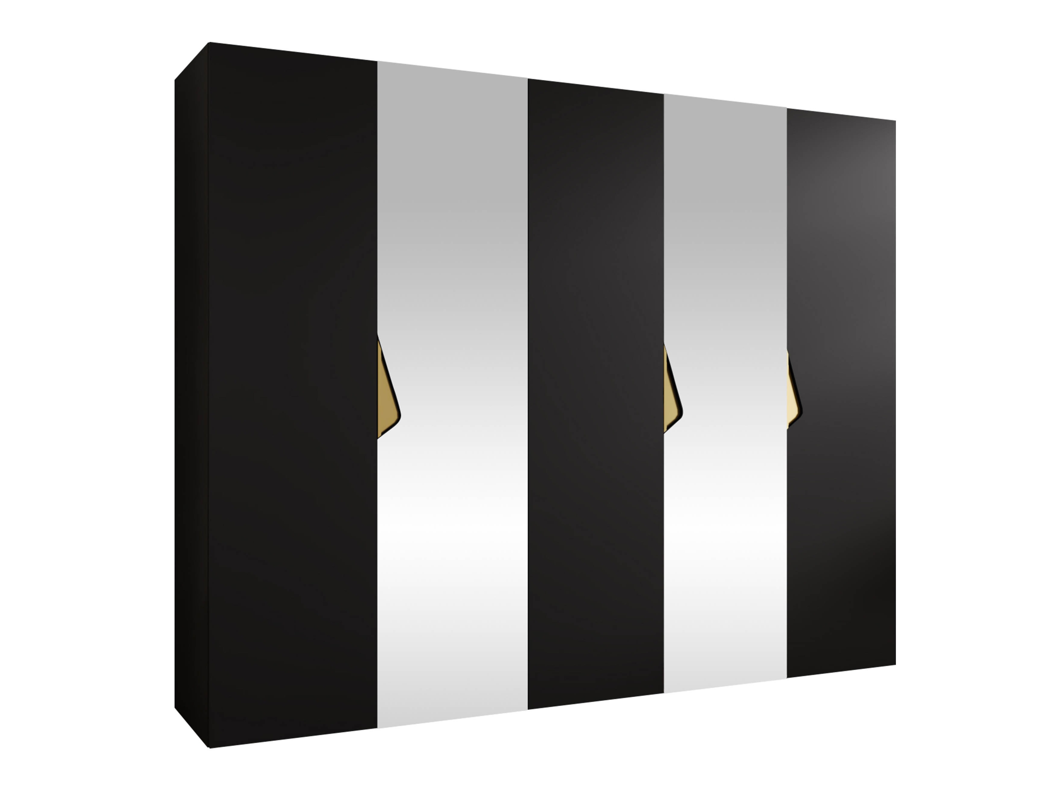 Vaatekaappi Hartford 626 (Musta)