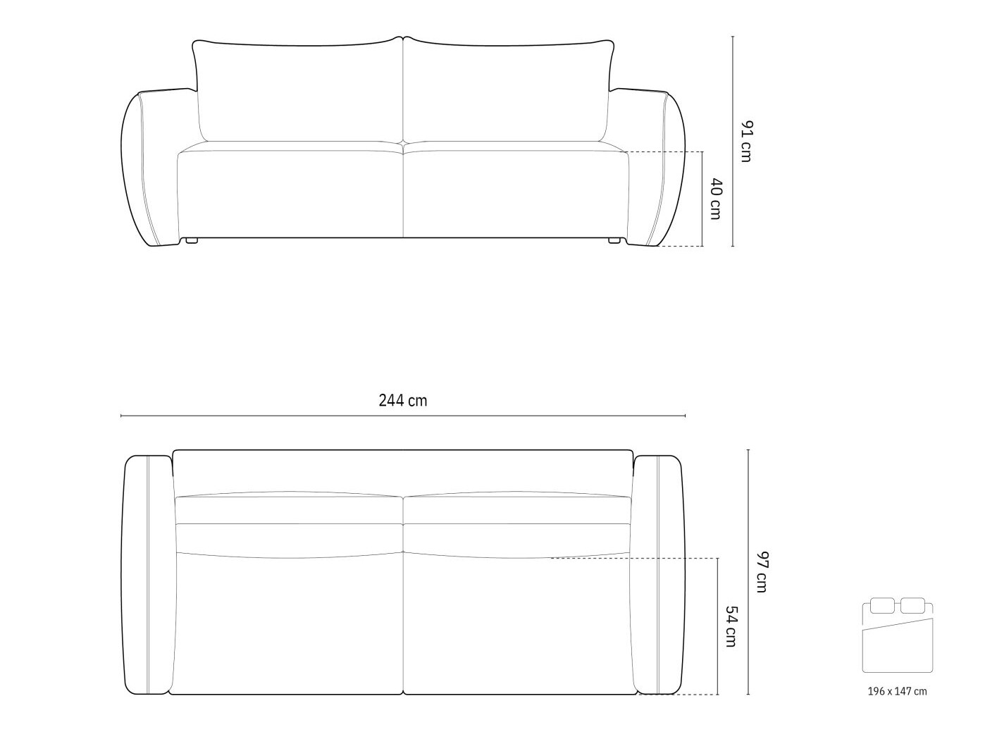 Vuodesohva Belenoe 113 (Over the Horizon 03)