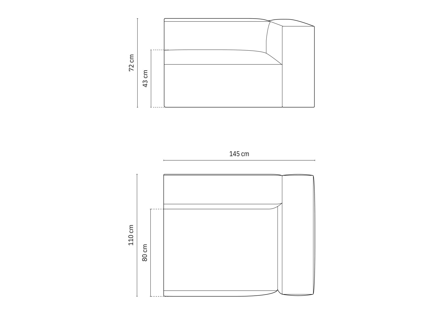 Modulaarinen istuinyksikkö Sonsore 107 (Monet Nata)