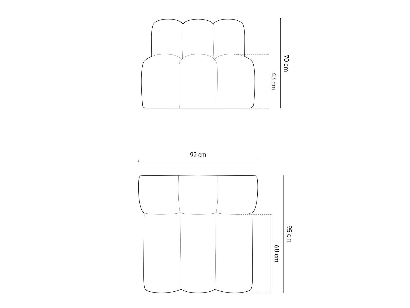 Moduulinojatuoli Cirleve 108 (Eden 02)