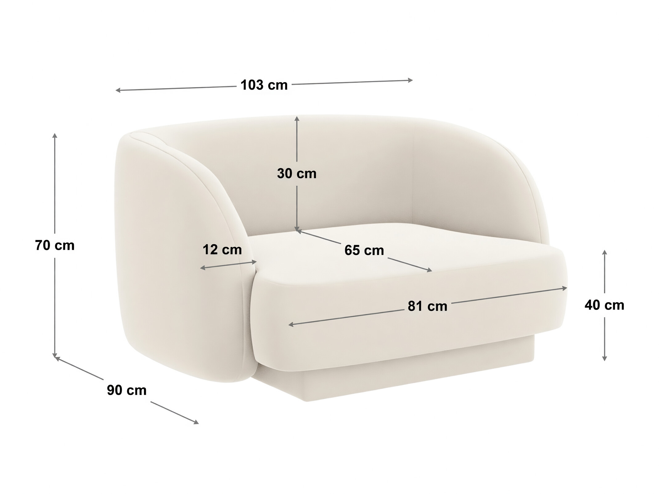 Nojatuoli Tivlomi 111 (Bluvel 22)