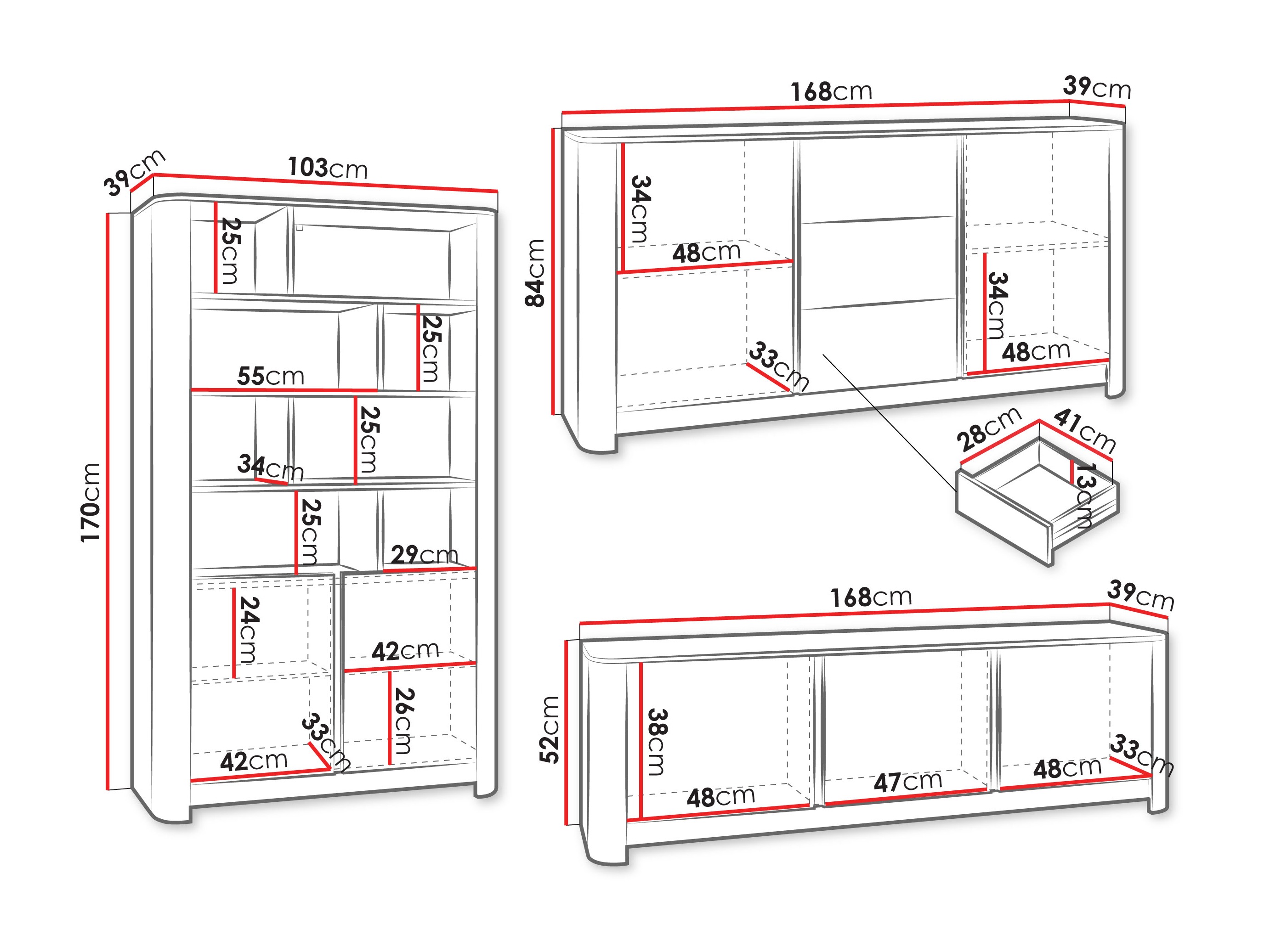 Olohuonesetti Somore 105