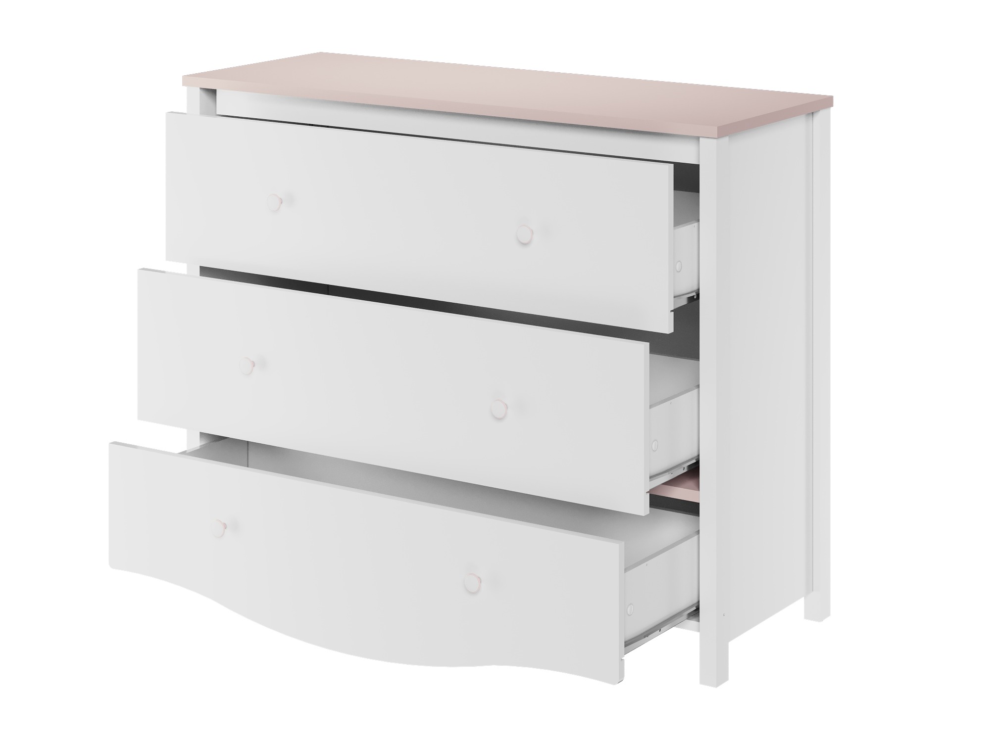 Lipasto Velferi 125 (Valkoinen + Pinkki)