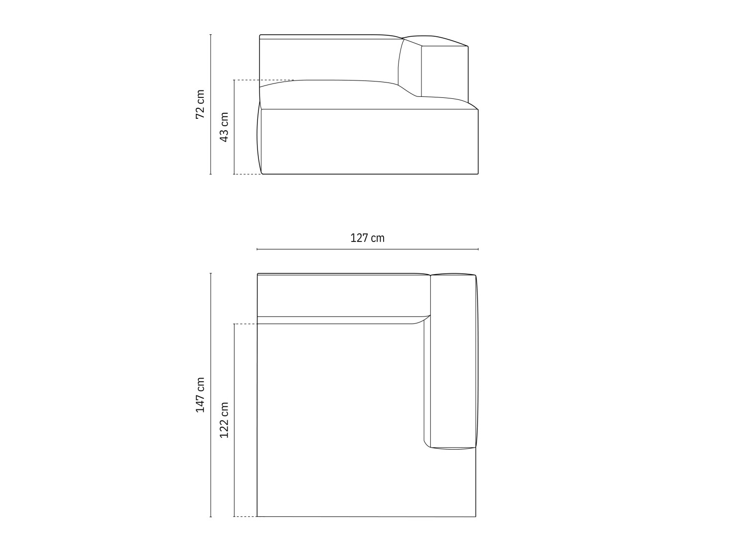 Modulaarinen istuinyksikkö Sonsore 104 (Liberty 18)