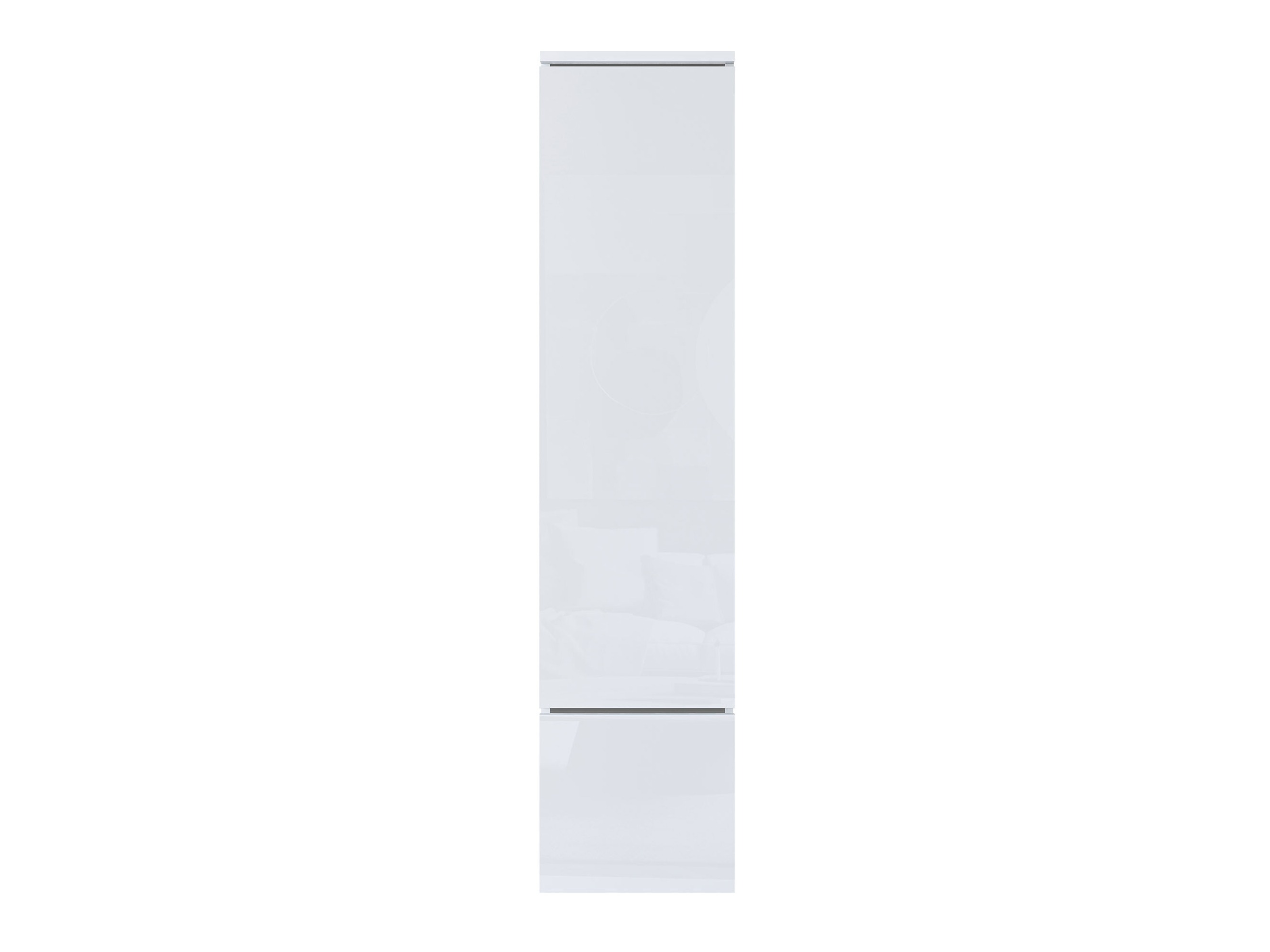 Hylly Mirfivo 108 (Valkoinen + Kiiltävä valkoinen)