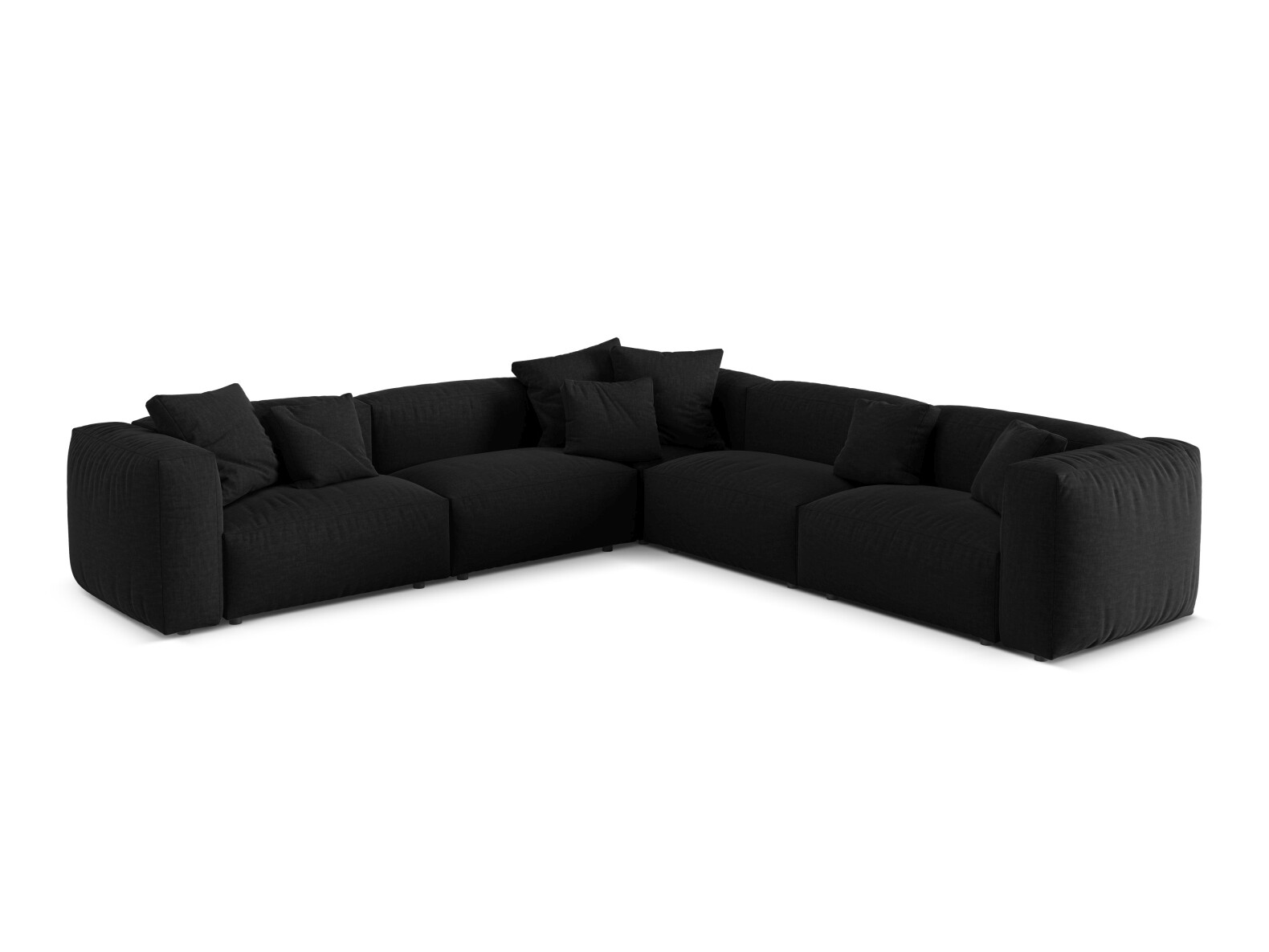Moduulikulmasohva Sorcoro 130 (Boston Black)