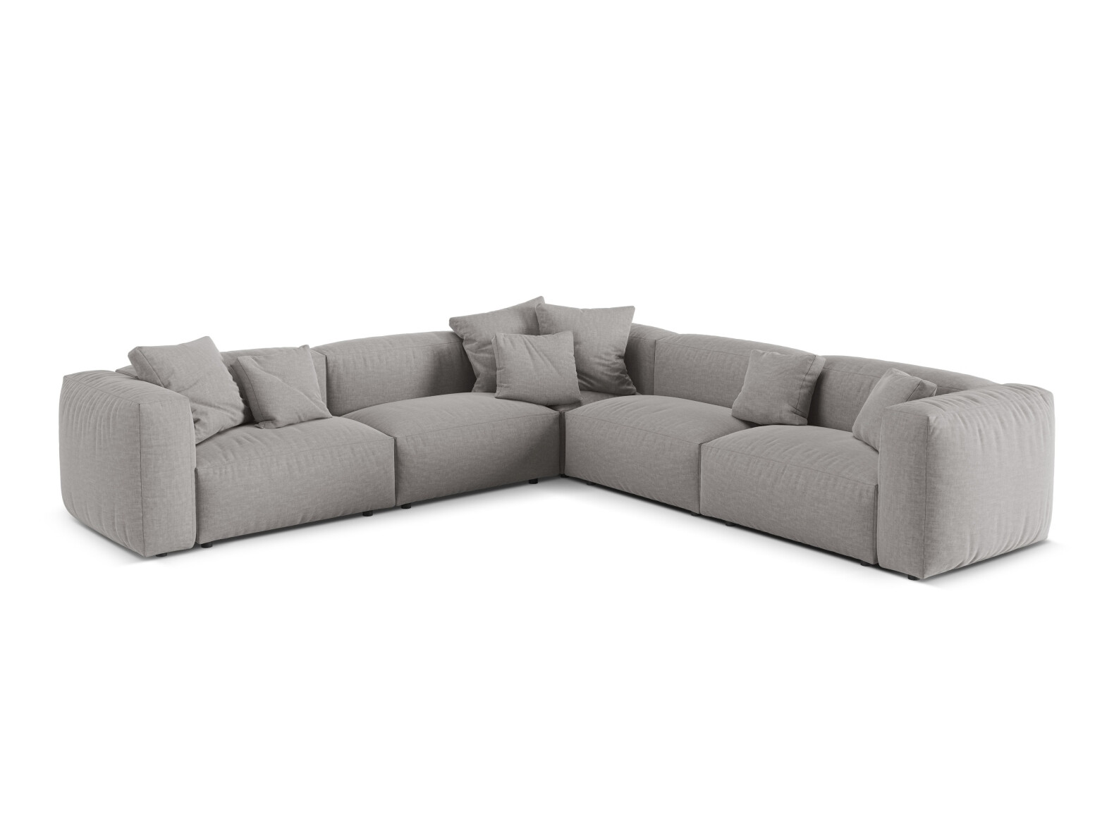 Moduulikulmasohva Sorcoro 130 (Boston Light Grey)