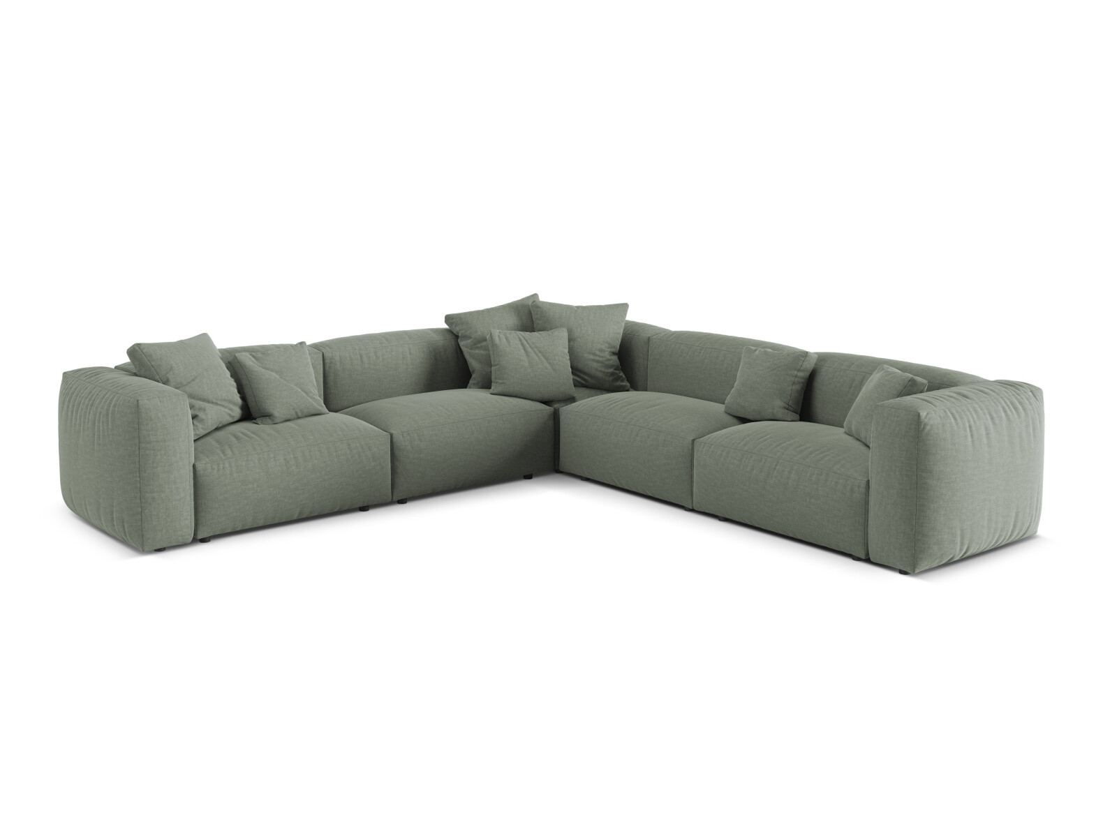 Moduulikulmasohva Sorcoro 130 (Boston Water Green)
