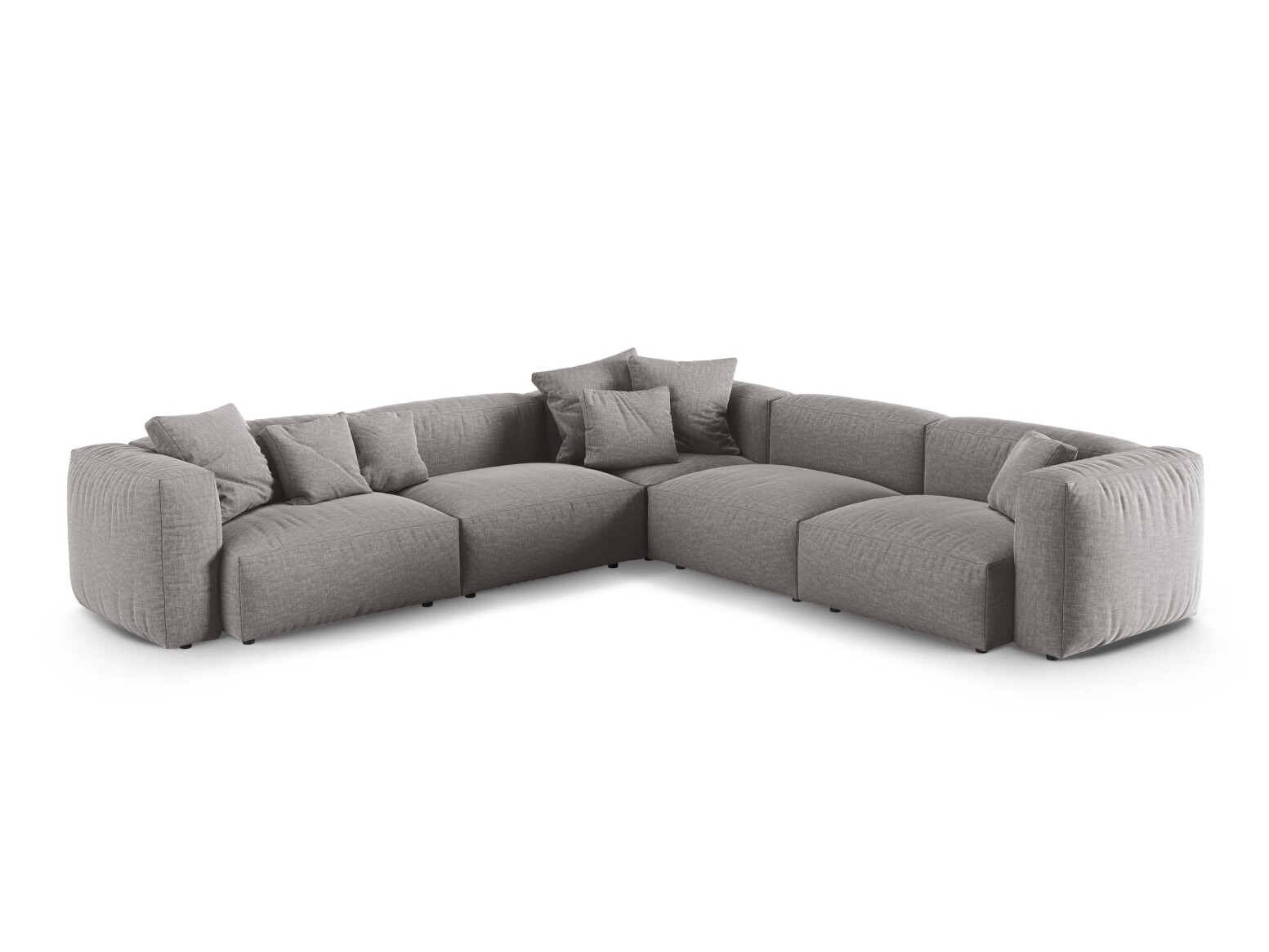 Moduulikulmasohva Sorcoro 131 (Boston Light Grey)