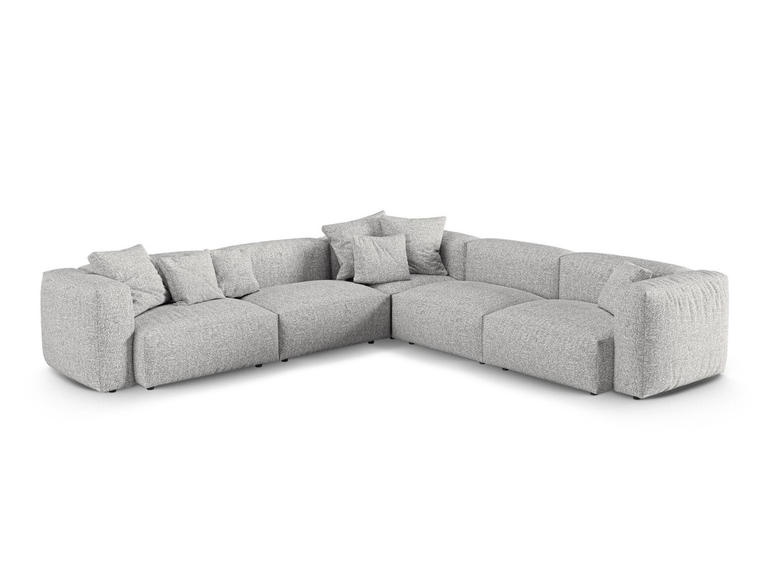 Moduulikulmasohva Sorcoro 131 (Monet Silver)