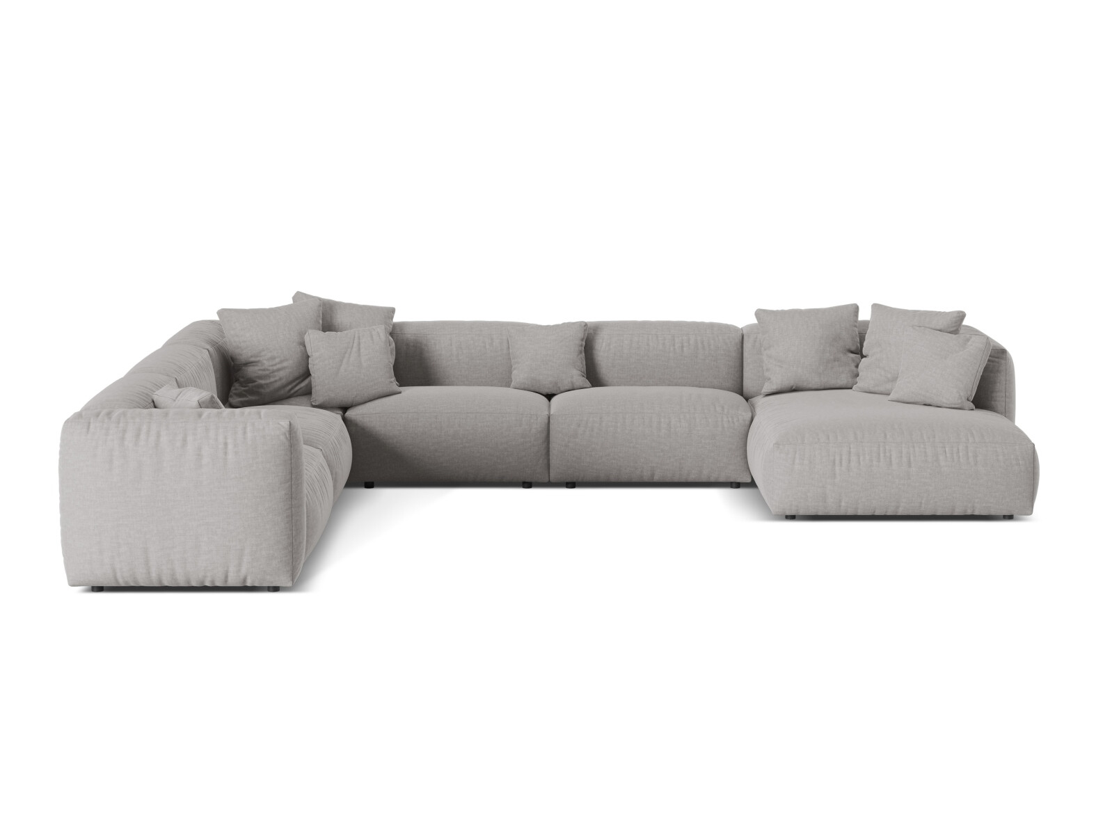 Moduulikulmasohva Sorcoro 132 (Boston Light Grey)