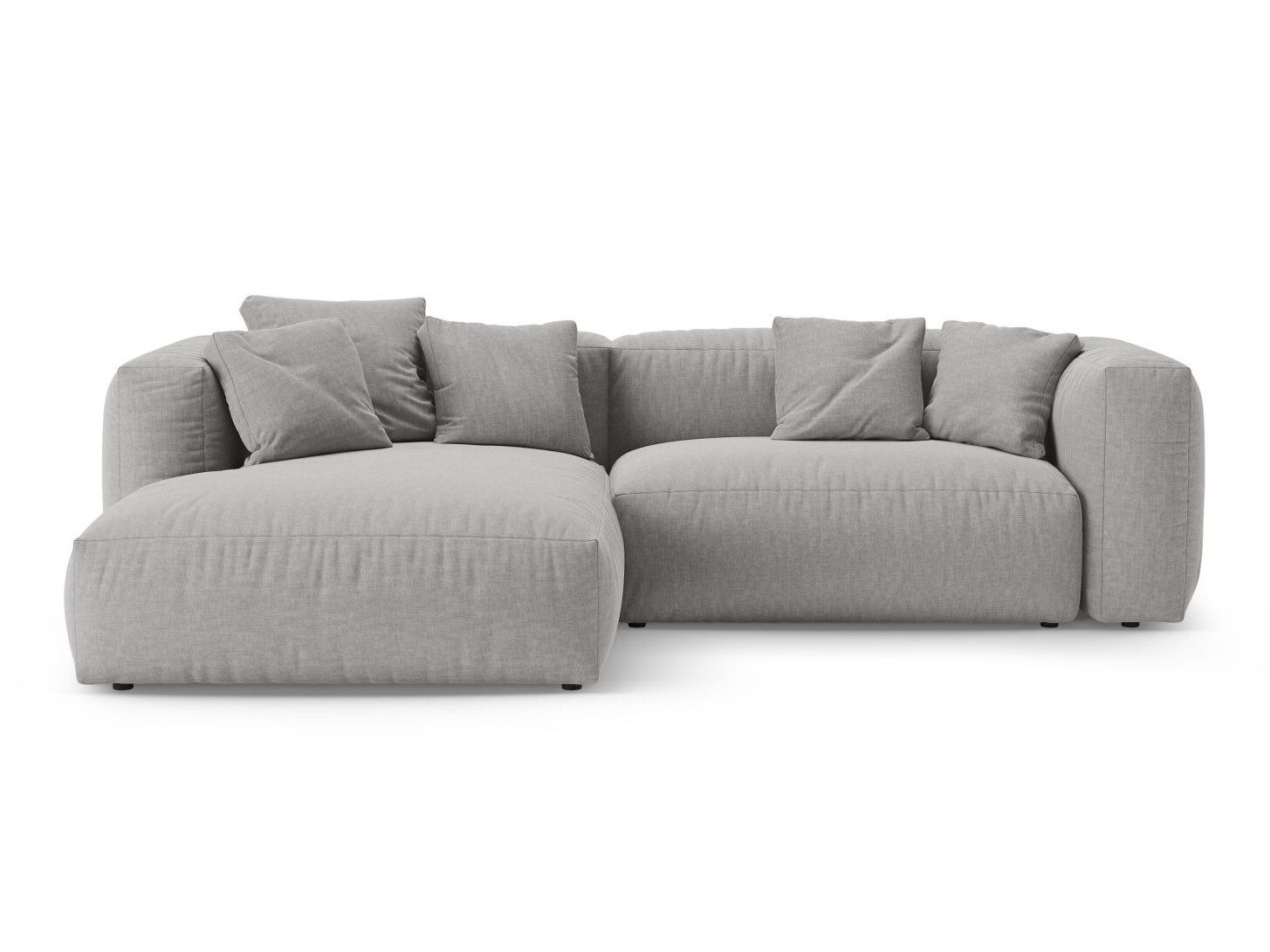 Kulmasohva Sorcoro 136 (Boston Light Grey)