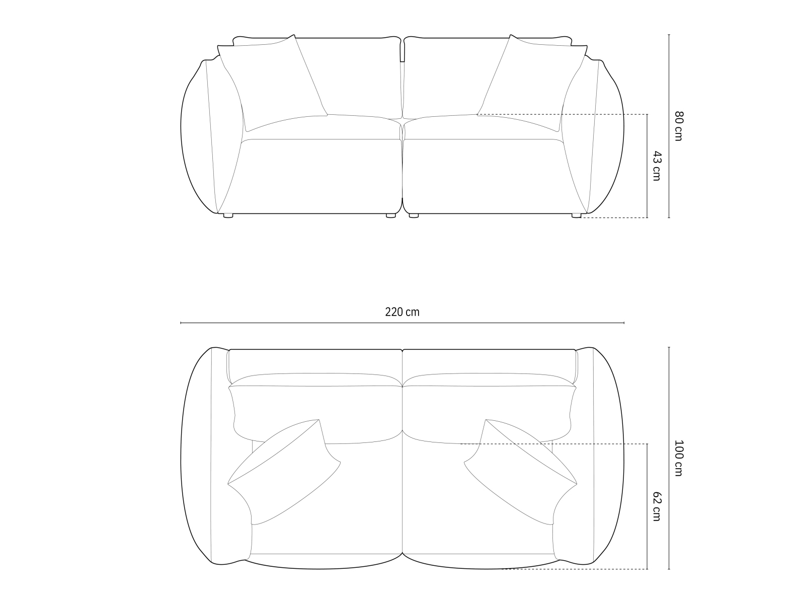 Moduulisohva Ruvmone 106 (Casino Pearl)