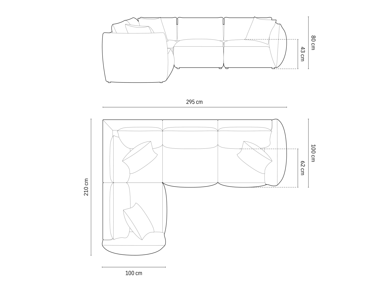 Moduulikulmasohva Ruvmone 109 (Casino Pearl)