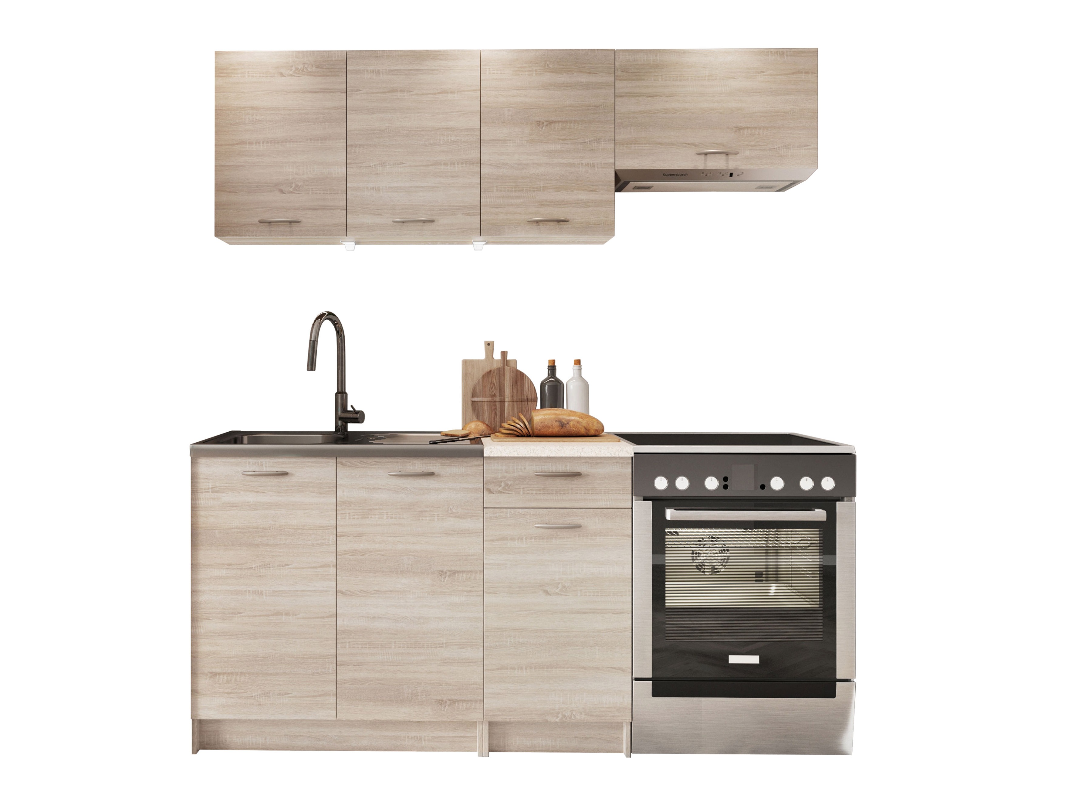 Keittiöryhmä Ota (Sonoma-tammi + Beige)