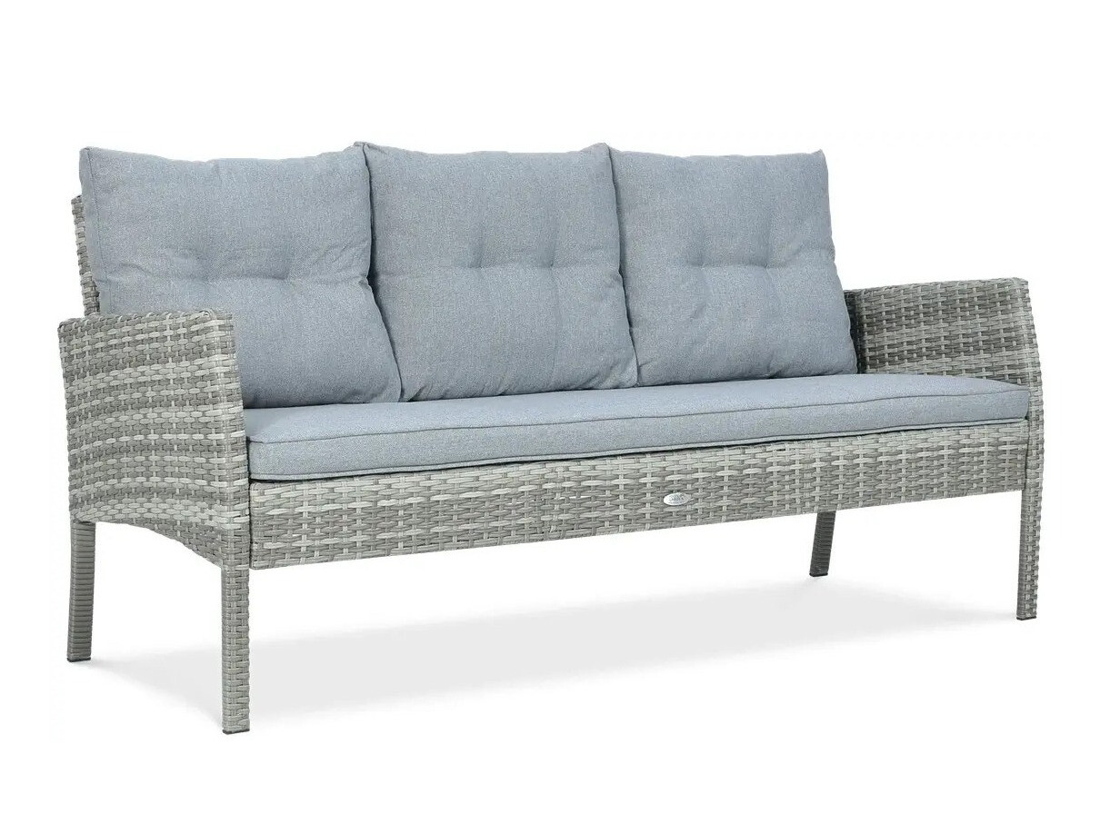 Ulkokalustesetti Forney 102 (Harmaa)