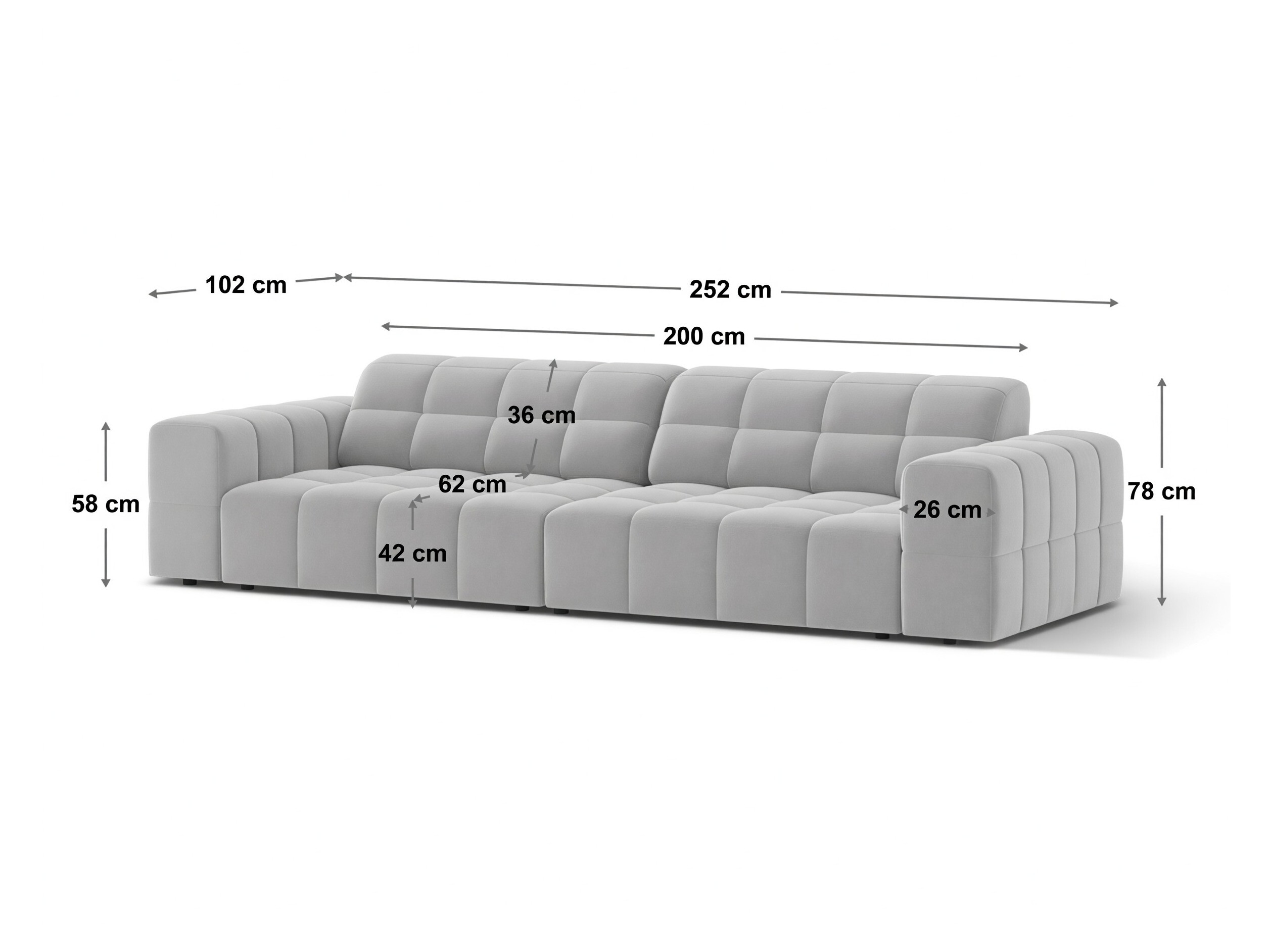 Sohva Somelo 105 (Bluvel 03)