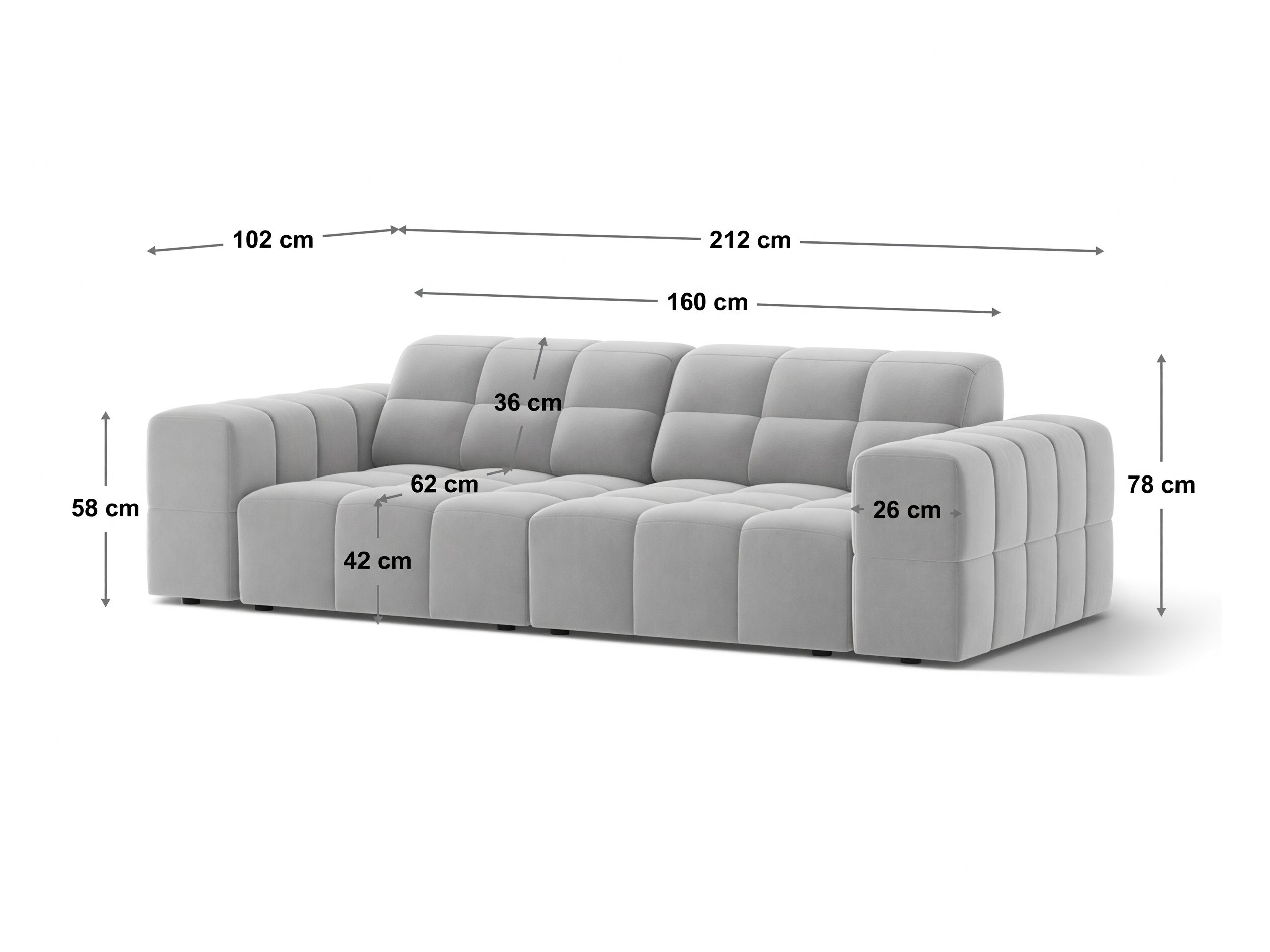 Sohva Somelo 106 (Bluvel 03)