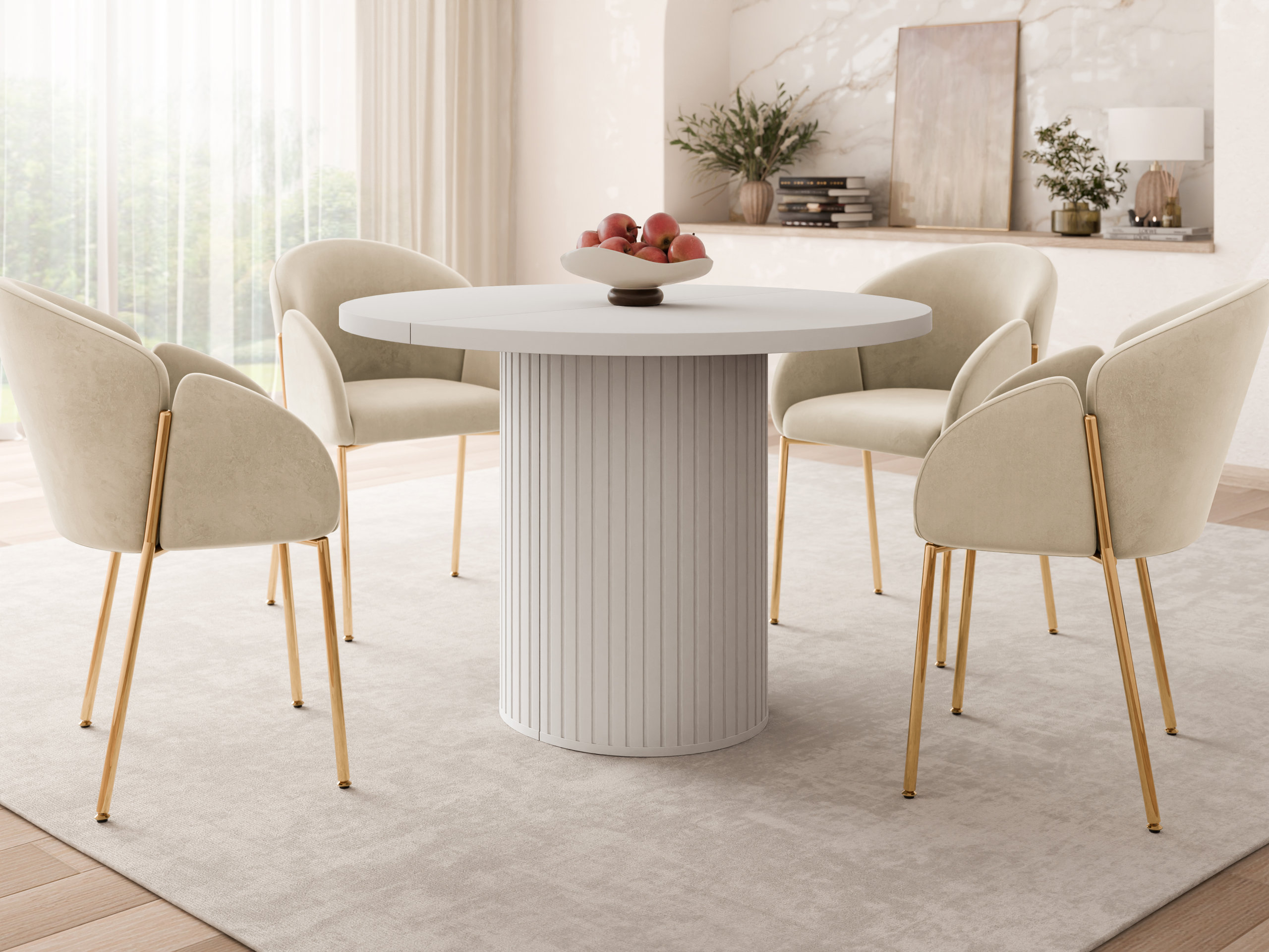 Pöytä Tucson 175 (Beige)