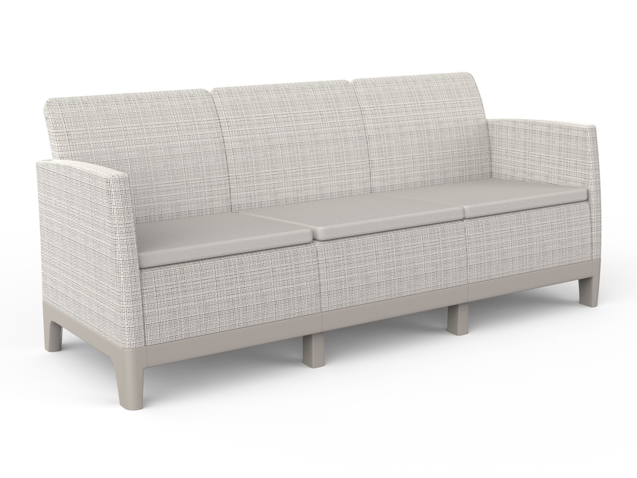 Ulkokalustesetti Forney 128 (Vaalea beige)
