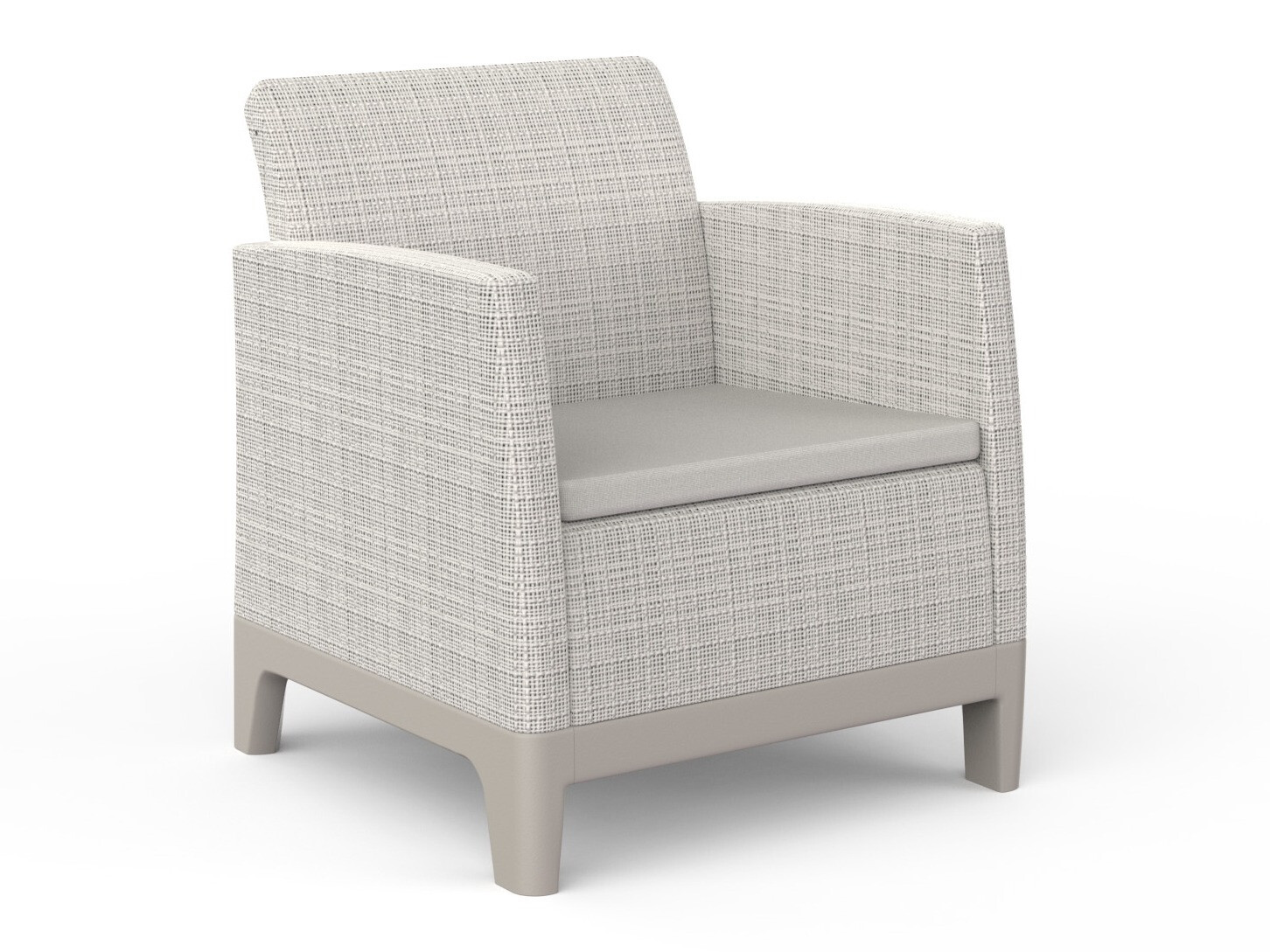Ulkokalustesetti Forney 128 (Vaalea beige)
