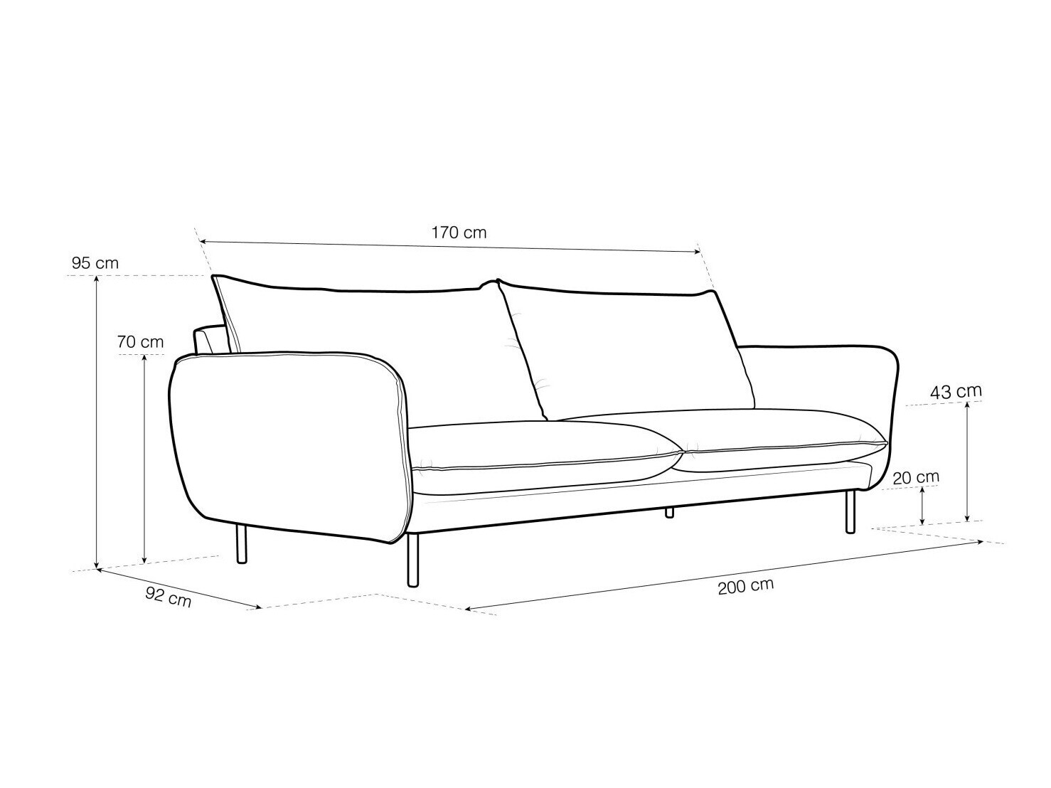 Sohva Ferlevi 109 (Bluvel 22)