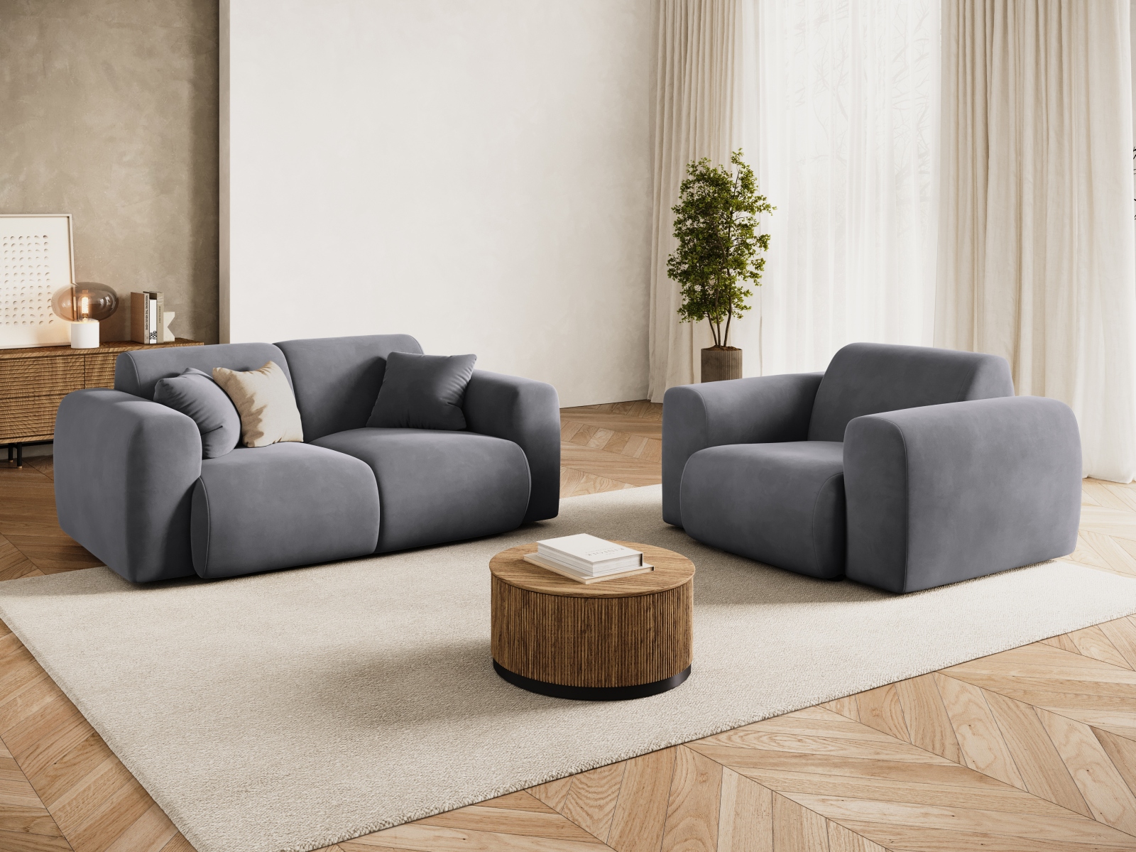 Sohva Talfere 102 (Casino Graphite)