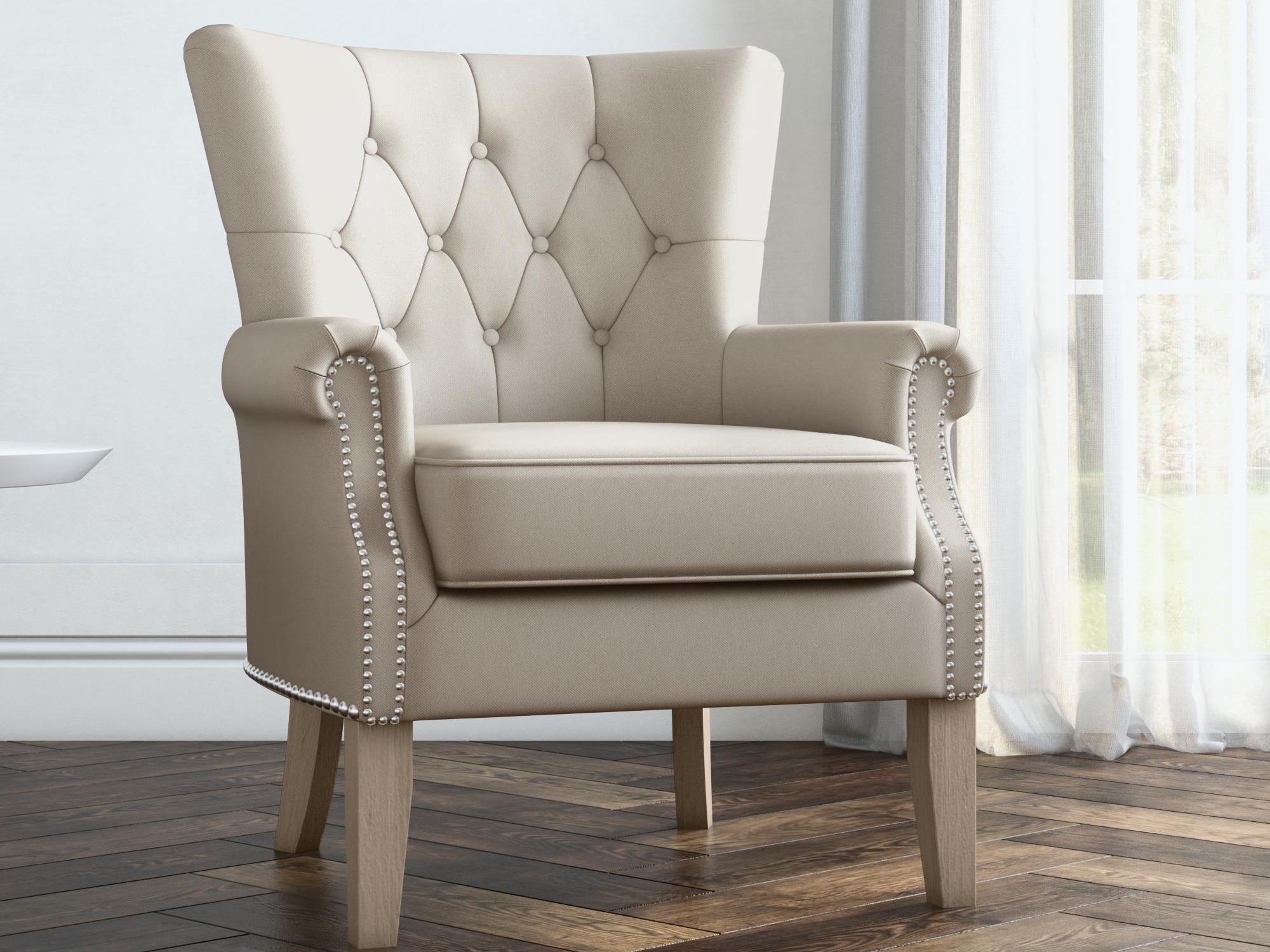 Nojatuoli Tulsa 638 (Beige)