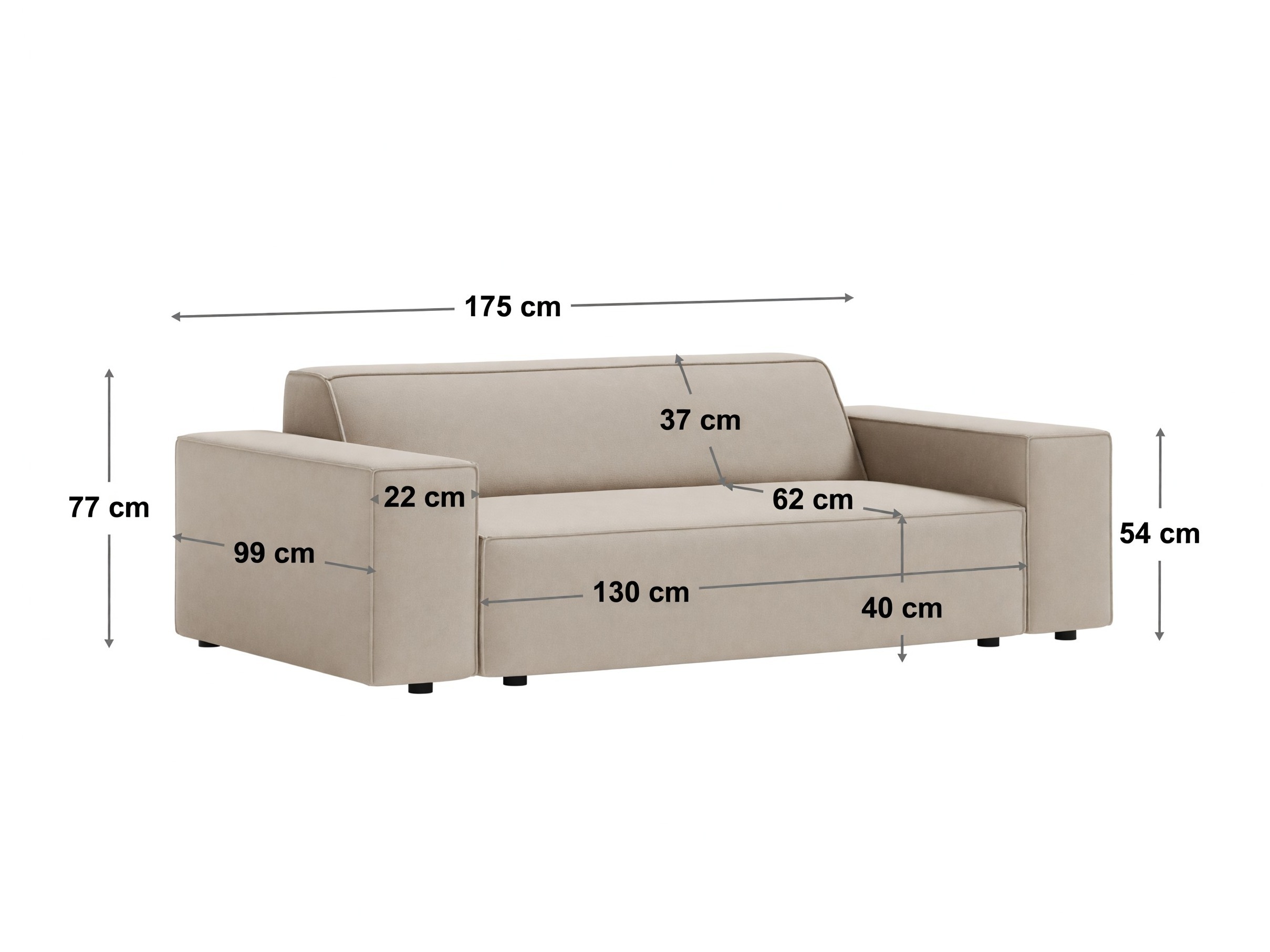 Sohva Lomcalu 133 (Bluvel 22)