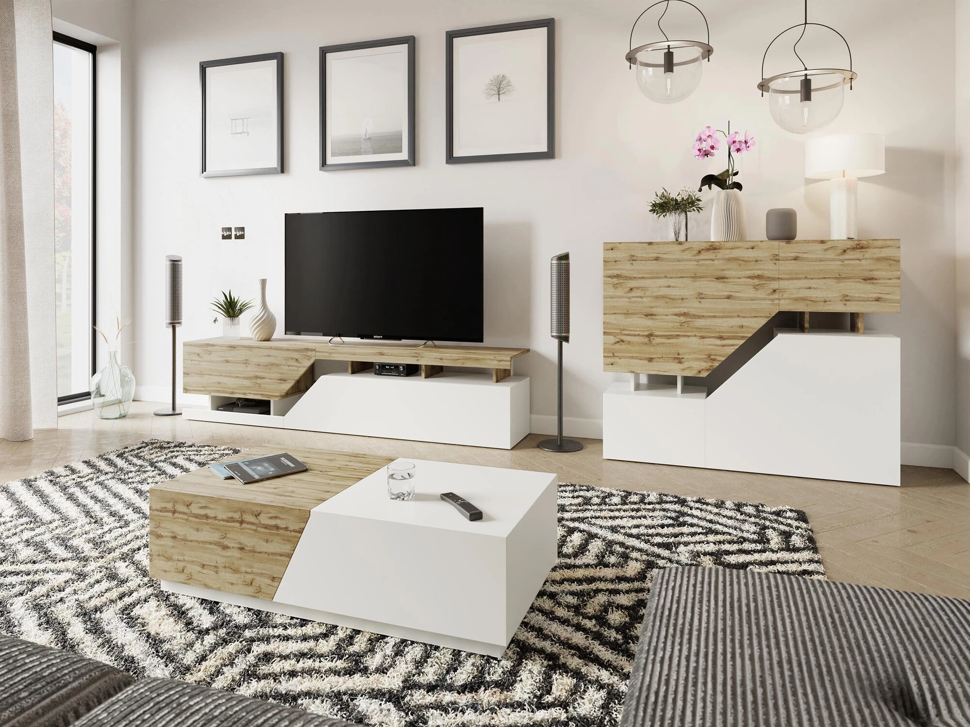 TV-taso SE3269 vaurioitunut pakkaus