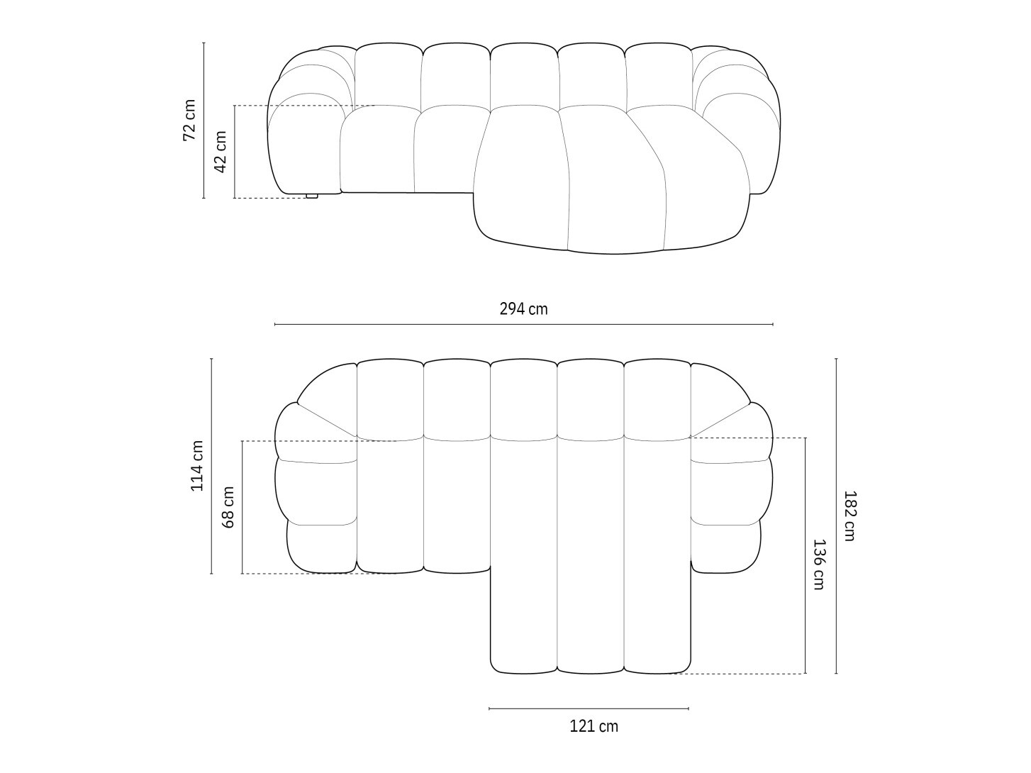 Kulmasohva Cirnolu 105 (Bubble 10)