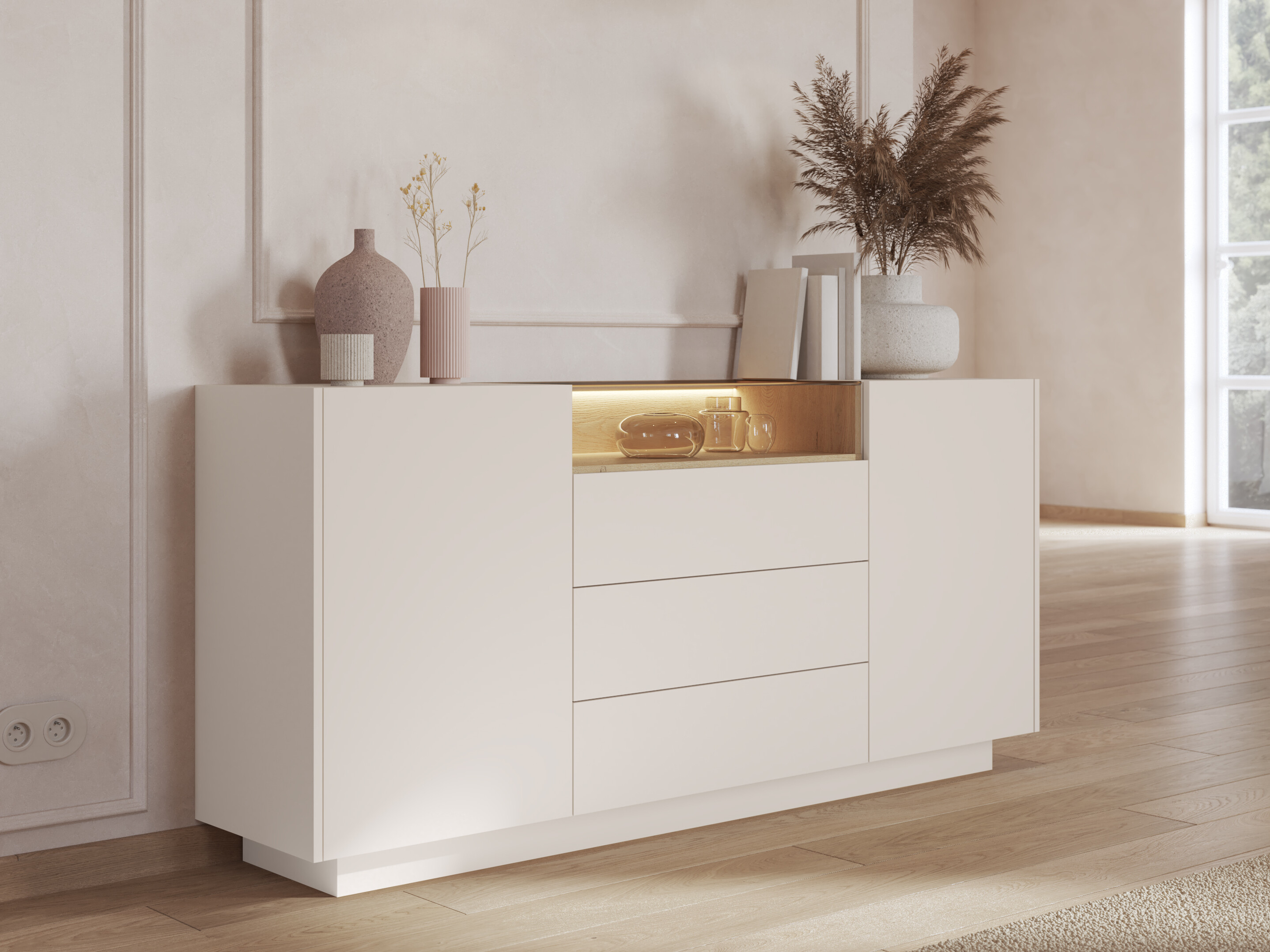 Lipasto Salmeli 100 (Beige)