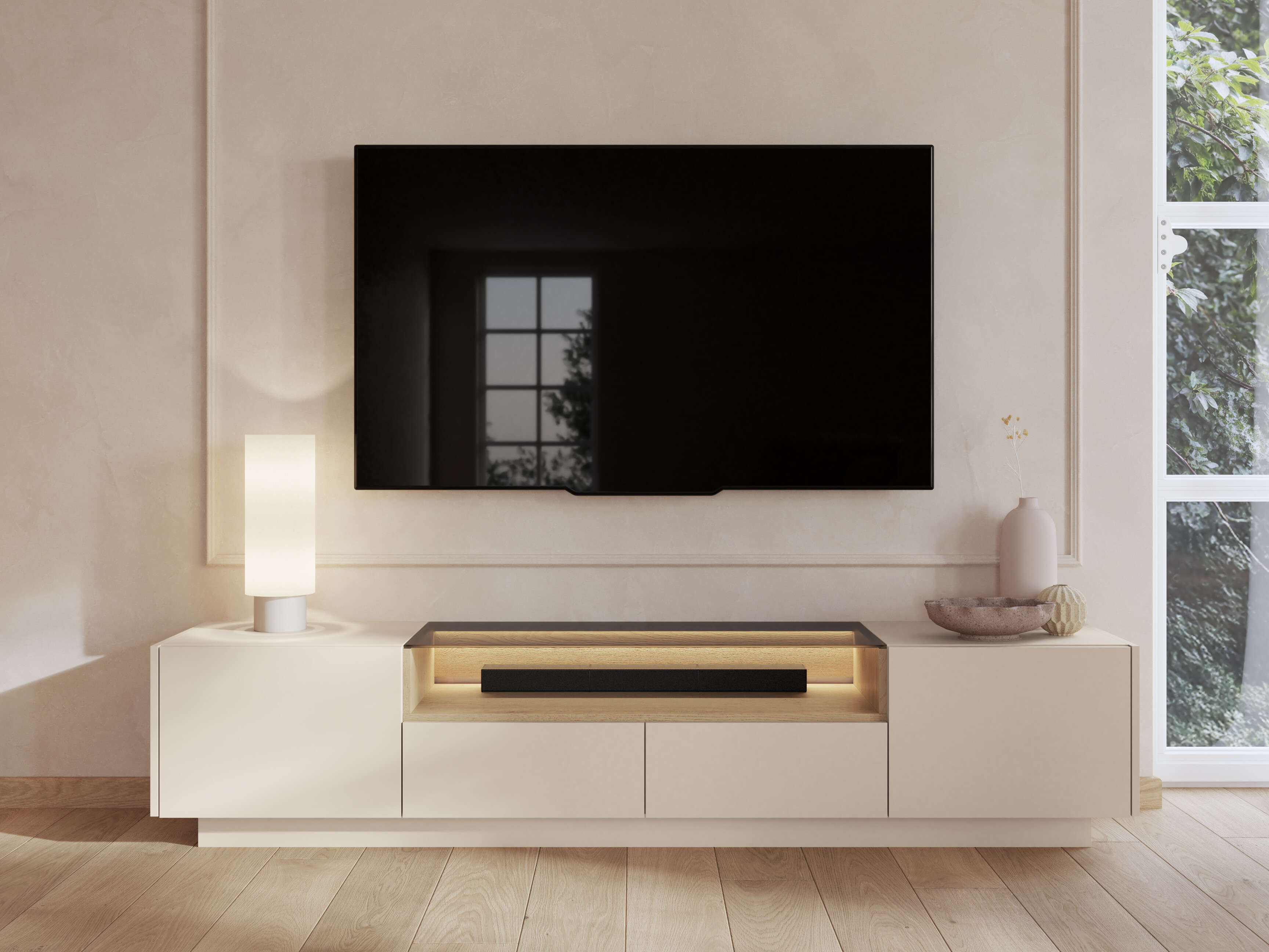 TV-taso Salmeli 101 (Beige)