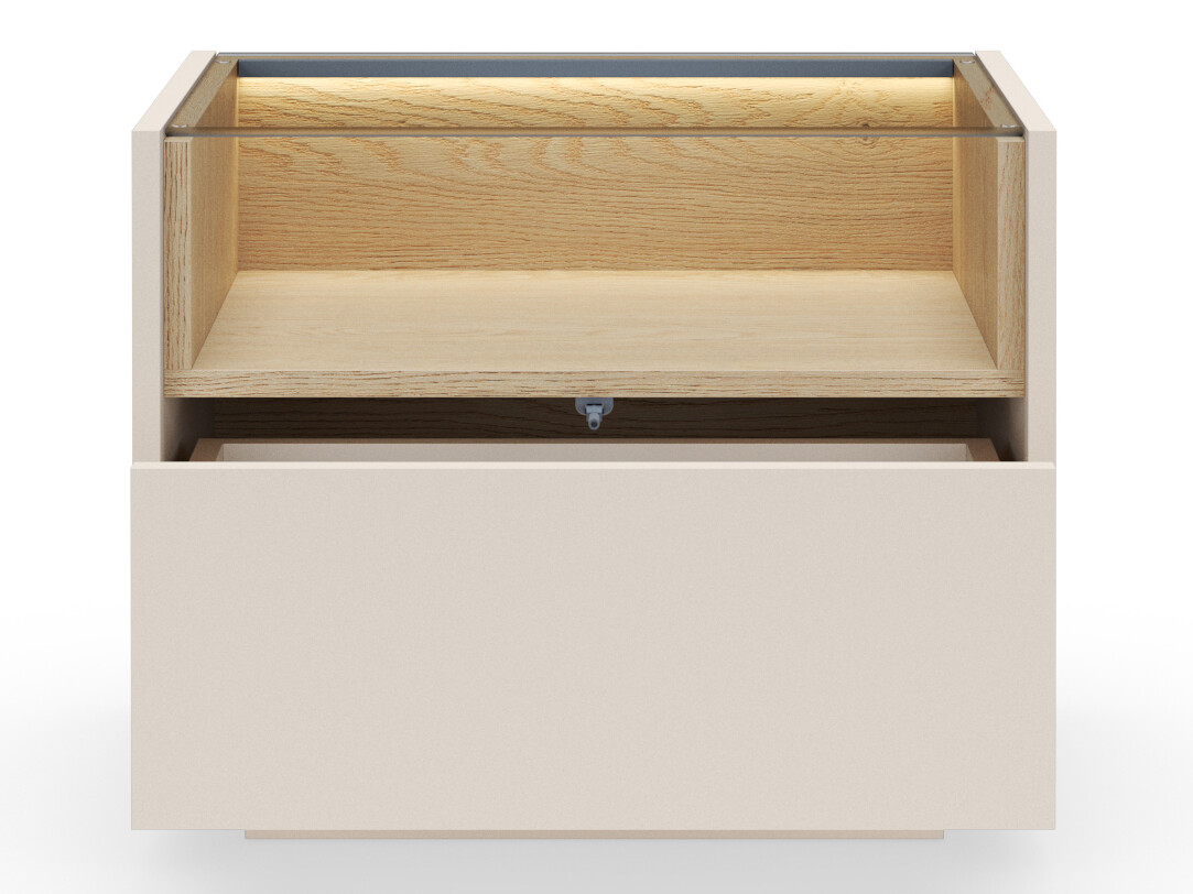 Yöpöytä Salmeli 104 (Beige)
