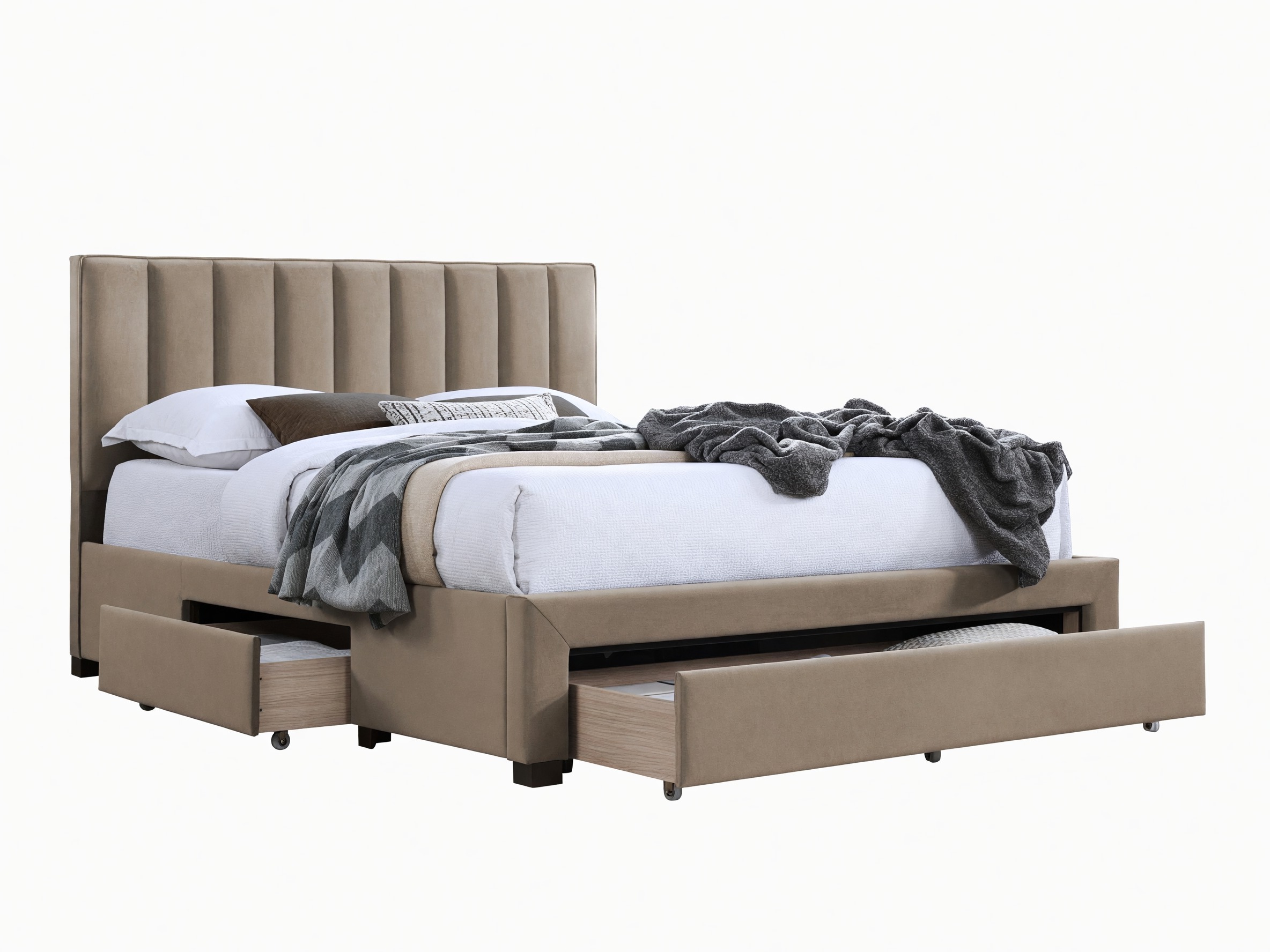 Sänky Houston Fides (Taupe)