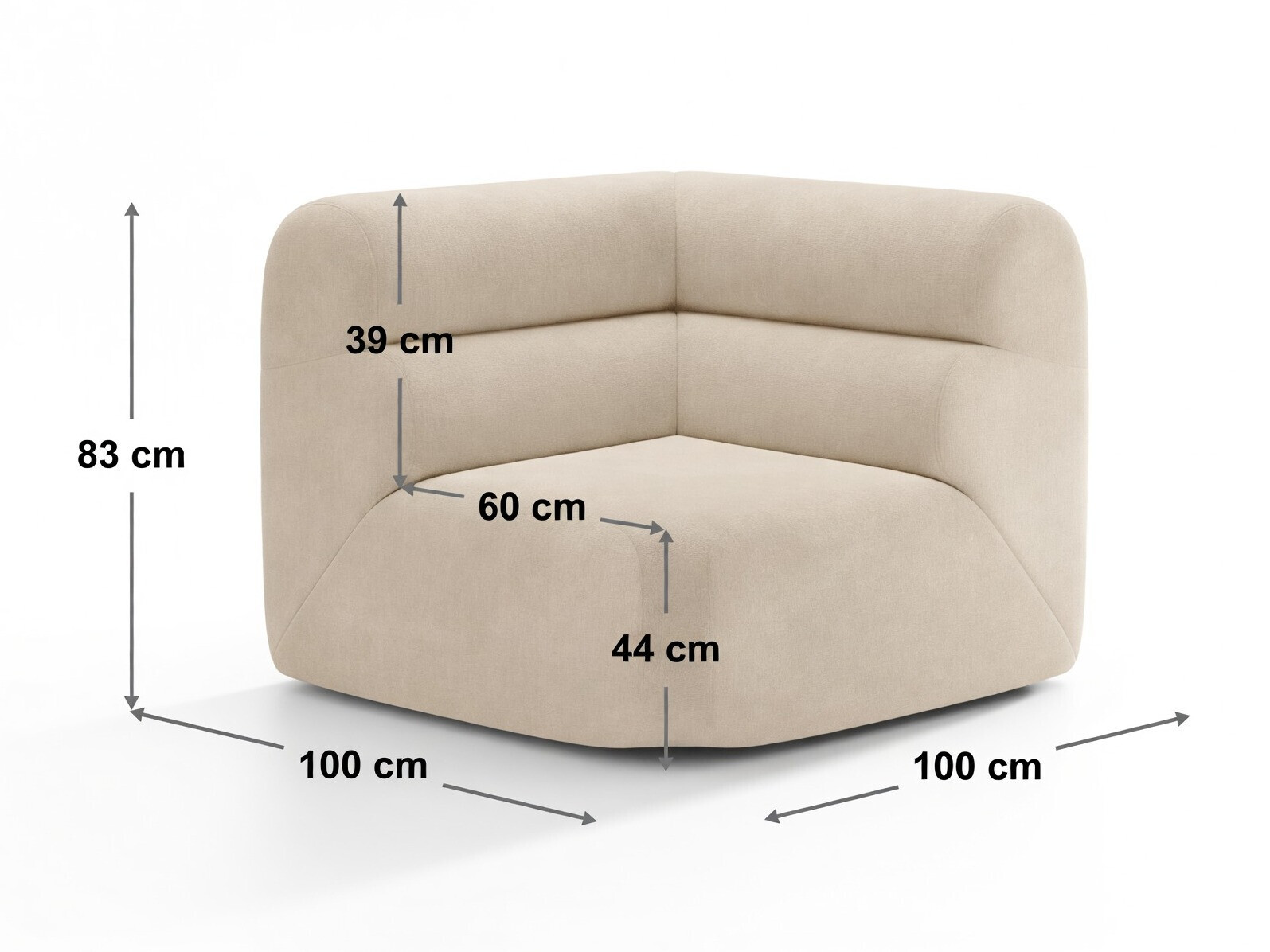 Modulaarinen istuinyksikkö Cirbeno 108 (Golden 68)