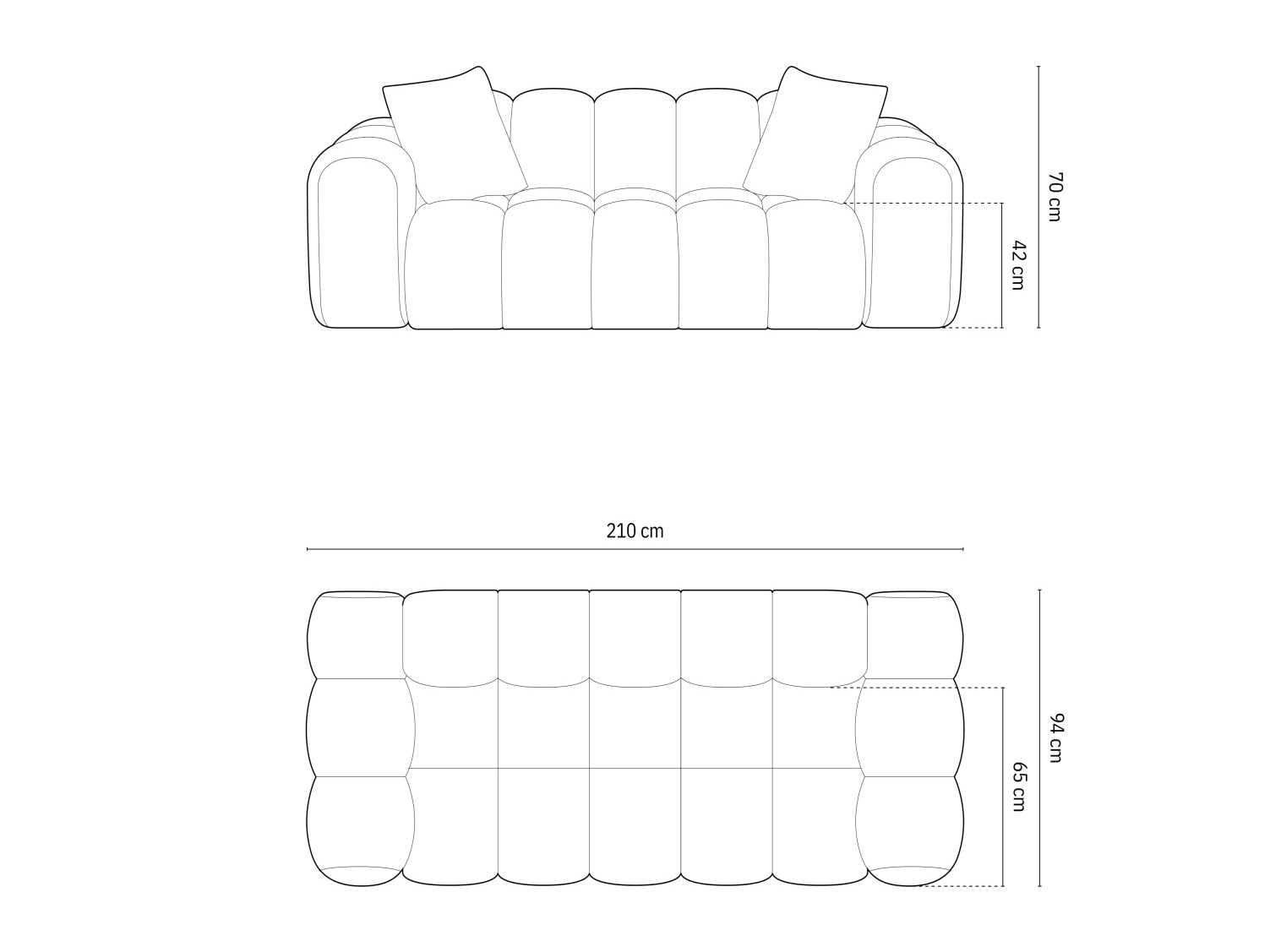 Sohva Mondelo 101 (Bluvel 30)
