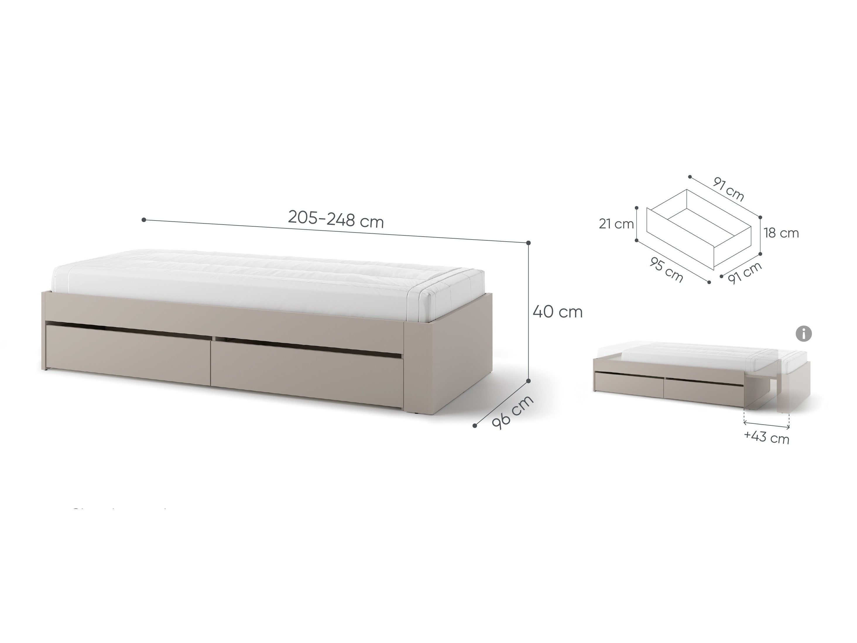 Sänky SE3370